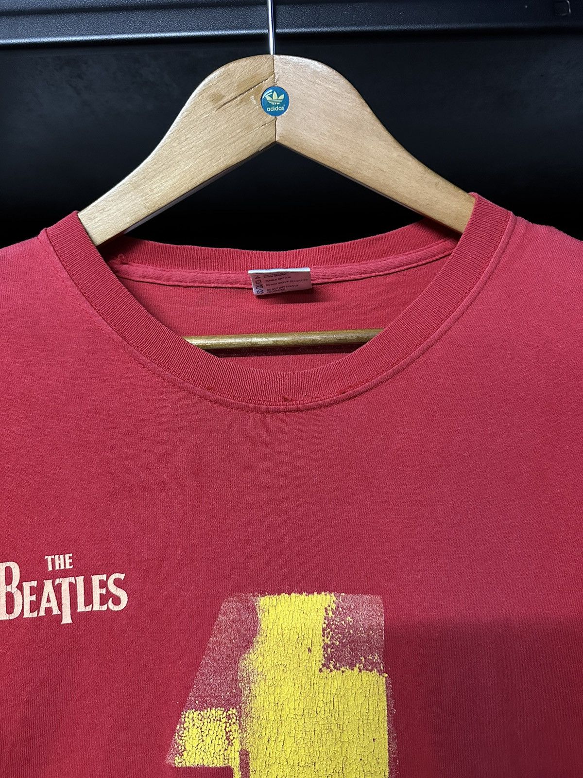 Band Tees × Vintage Vintage The Beatles No 1 Faded Tee Size US L / EU 52-54 / 3 - 4 Thumbnail