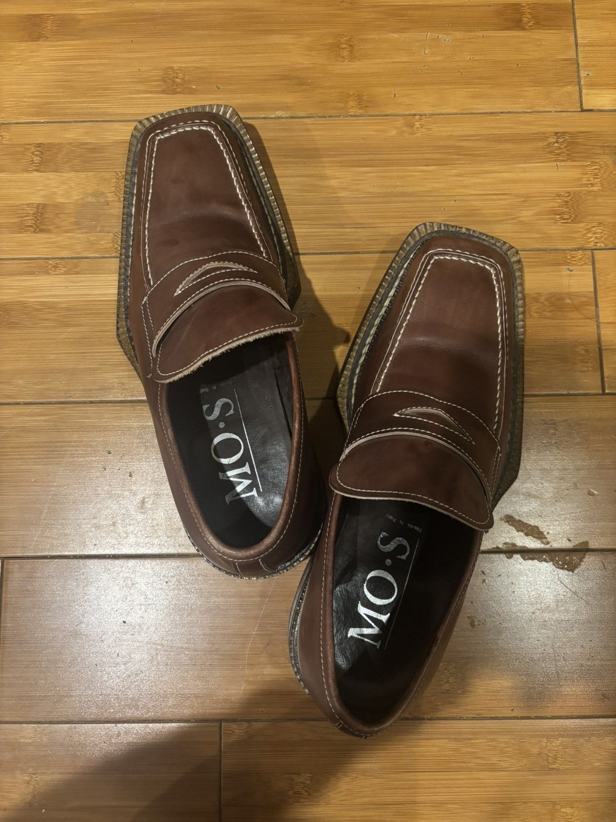 VERRI Verri Vero Cuoio leather shoes.of-907 Size US 7 / EU 40 - 4 Thumbnail
