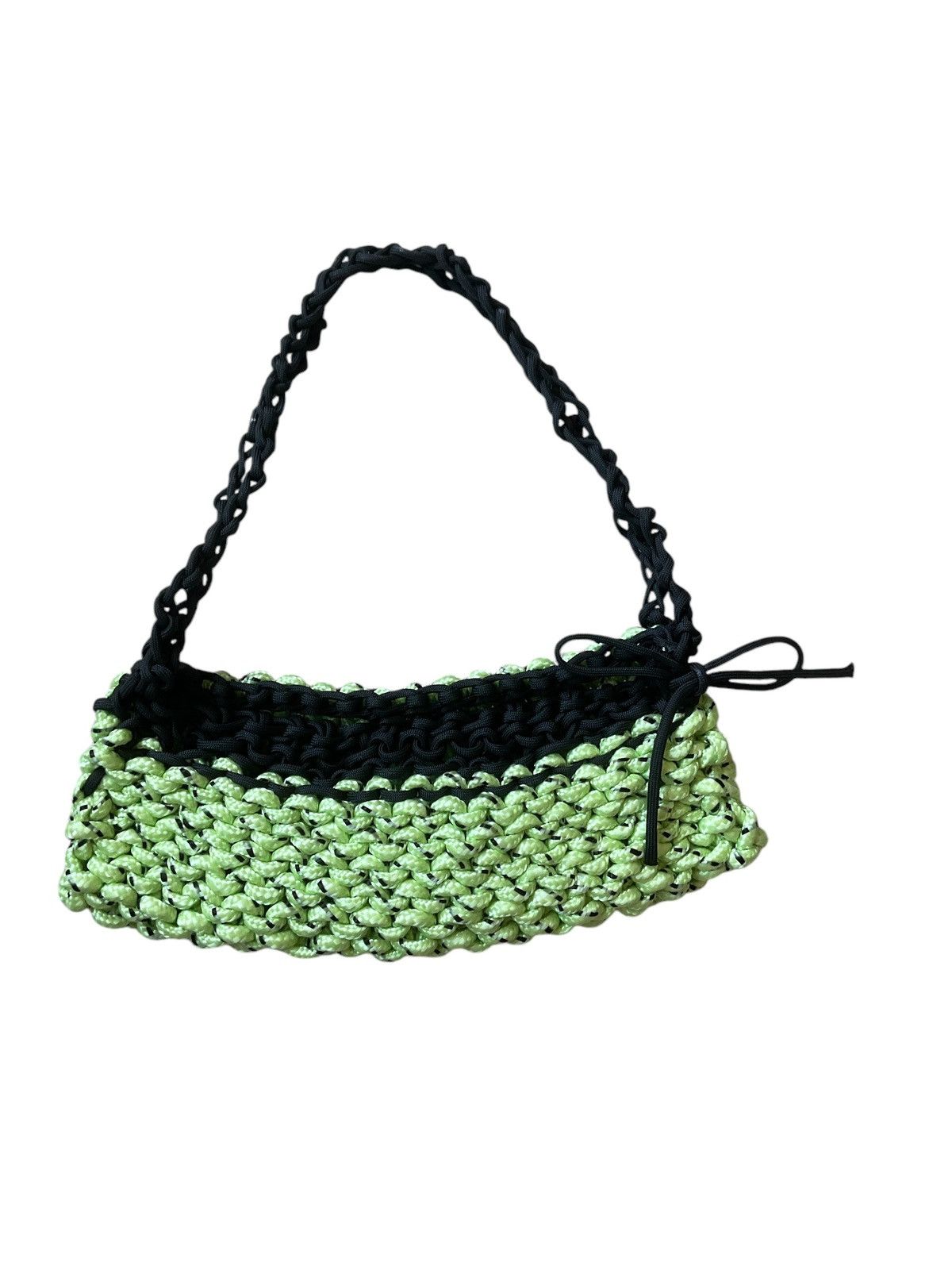 Other Colour blocked crochet bag Size ONE SIZE - 1 Thumbnail