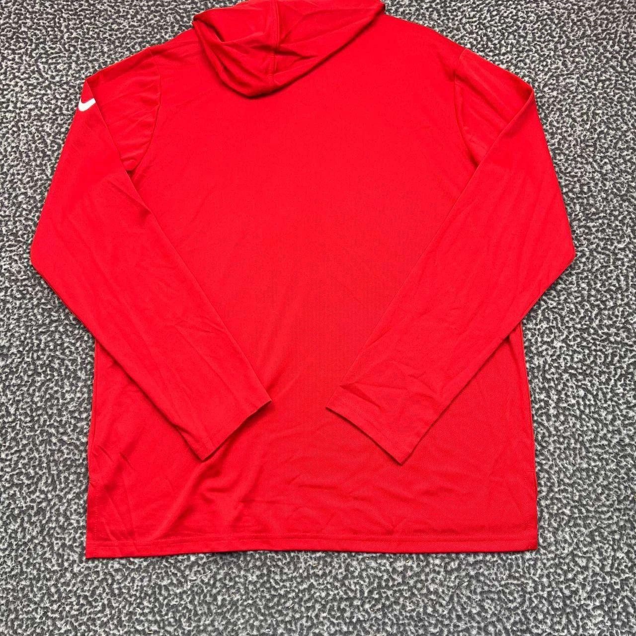 Nike Nike Dri-Fit Hoodie Men Red Kansas City Chiefs Pullover L Size US L / EU 52-54 / 3 - 3 Thumbnail