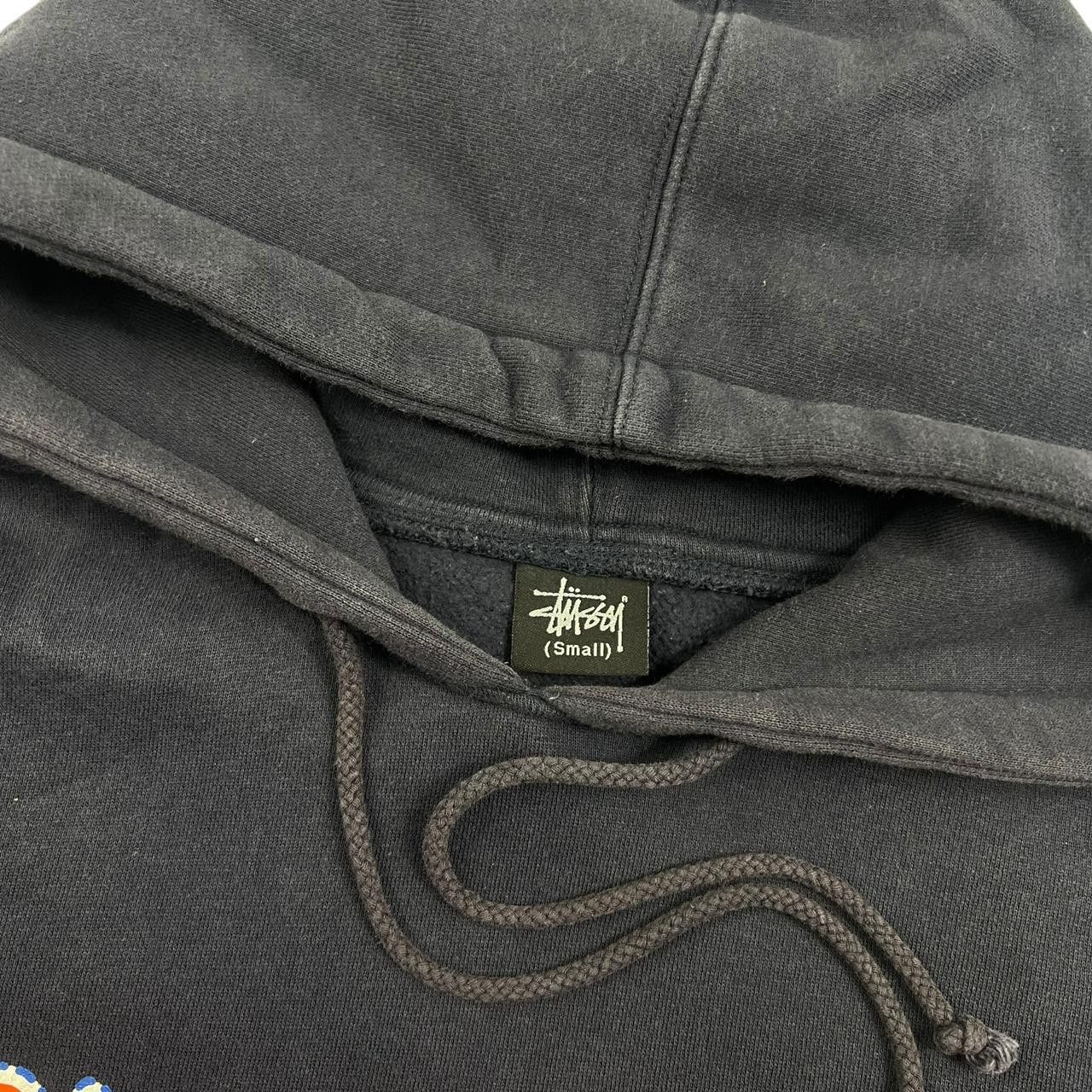 Stussy Vintage 2000s Stussy New York Pullover Hoodie Navy - Small Size US S / EU 44-46 / 1 - 3 Thumbnail