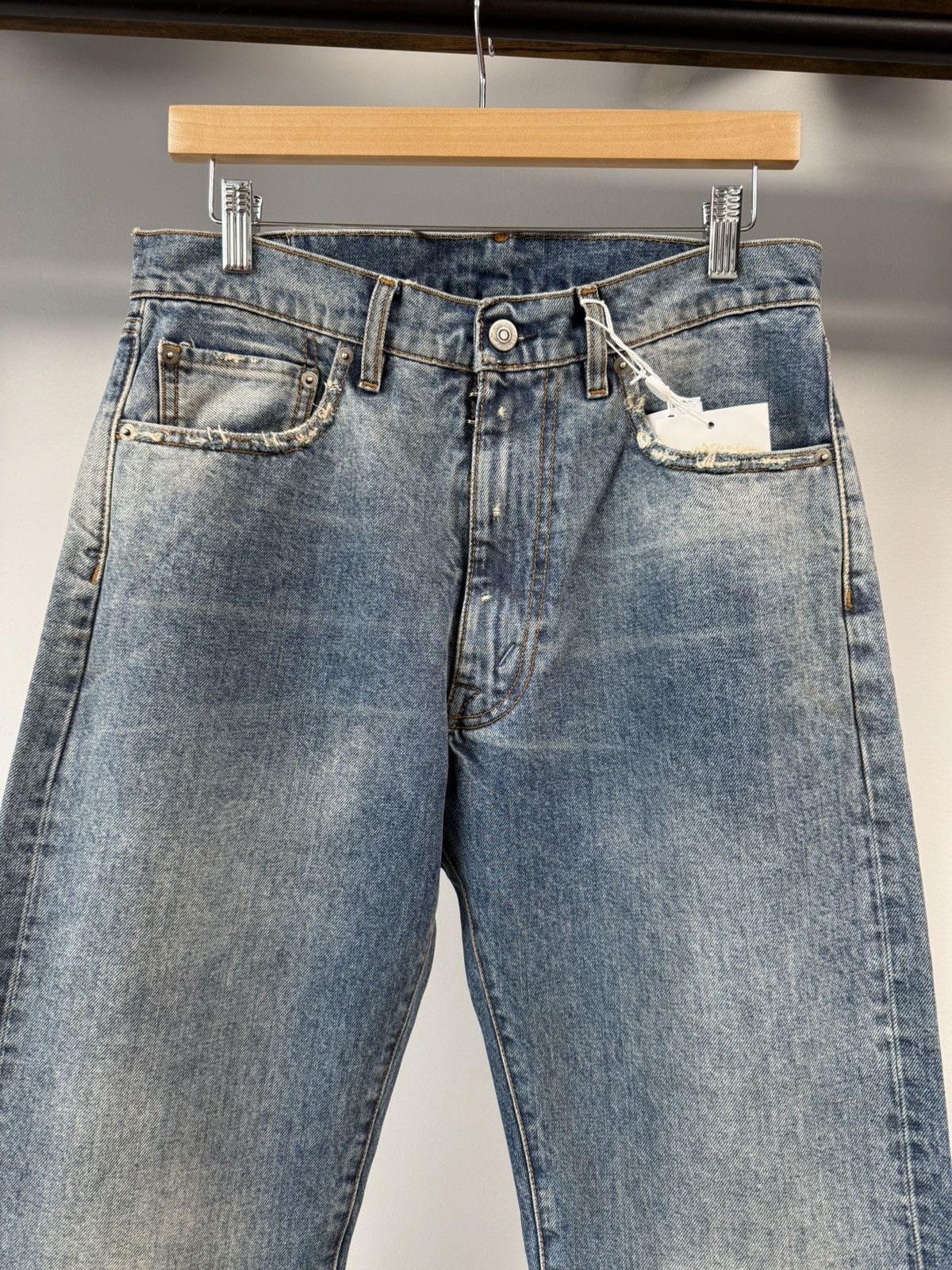 Maison Margiela Margiela Denim Light Indigo - 30 Size US 30 / EU 46 - 5 Thumbnail