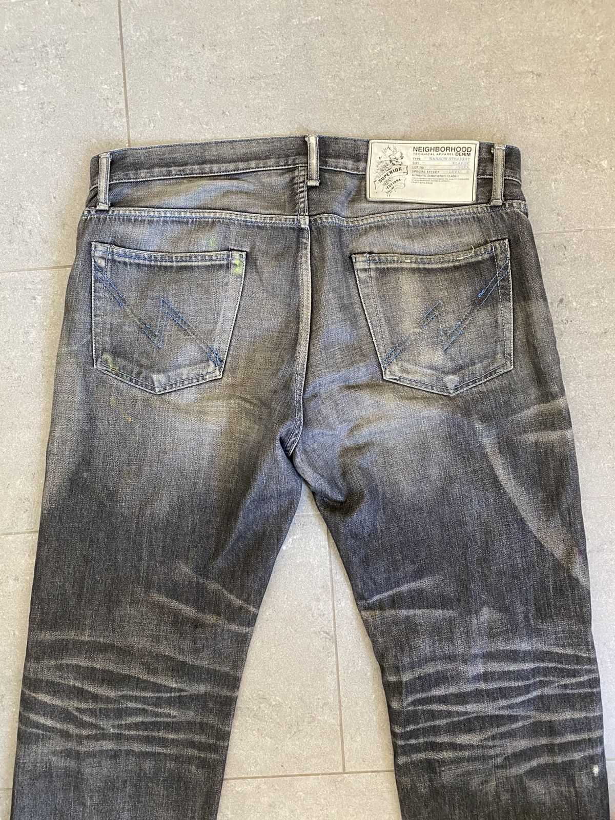Neighborhood (RARE) Neighbourhood Narrow Straight Denim Size US 36 / EU 52 - 5 Thumbnail