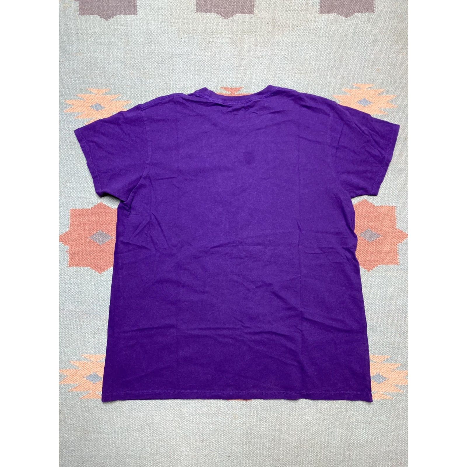 Vintage VINTAGE Dragon T-Shirt Mens M Purple Funny Literally f*cked card graphic Medium Size US M / EU 48-50 / 2 - 4 Thumbnail