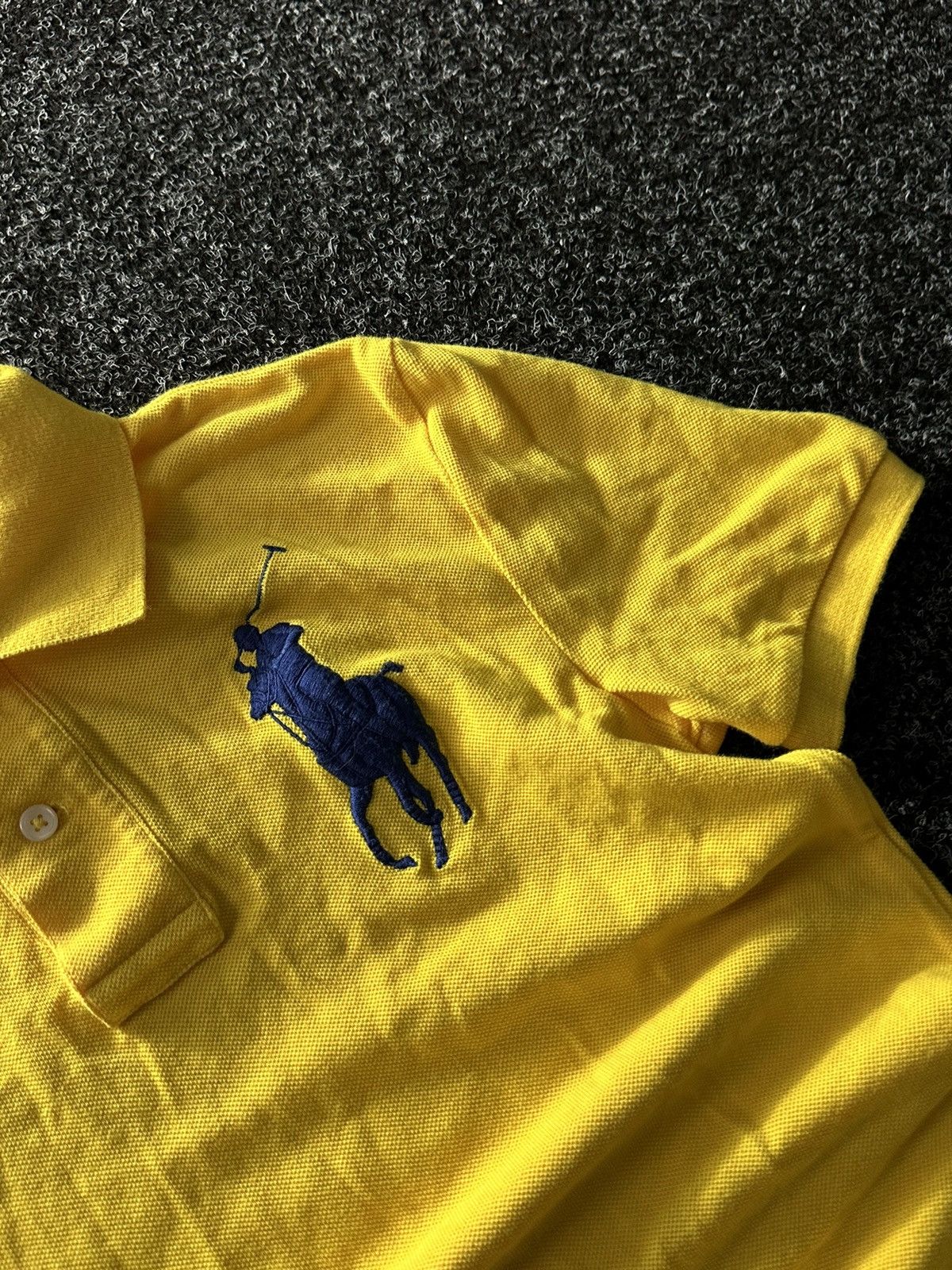 Polo Ralph Lauren × Vintage ❗️Vintage POLO Shirt Polo Ralph Lauren #3 USA Chief Keef styl Size M / US 6-8 / IT 42-44 - 3 Thumbnail
