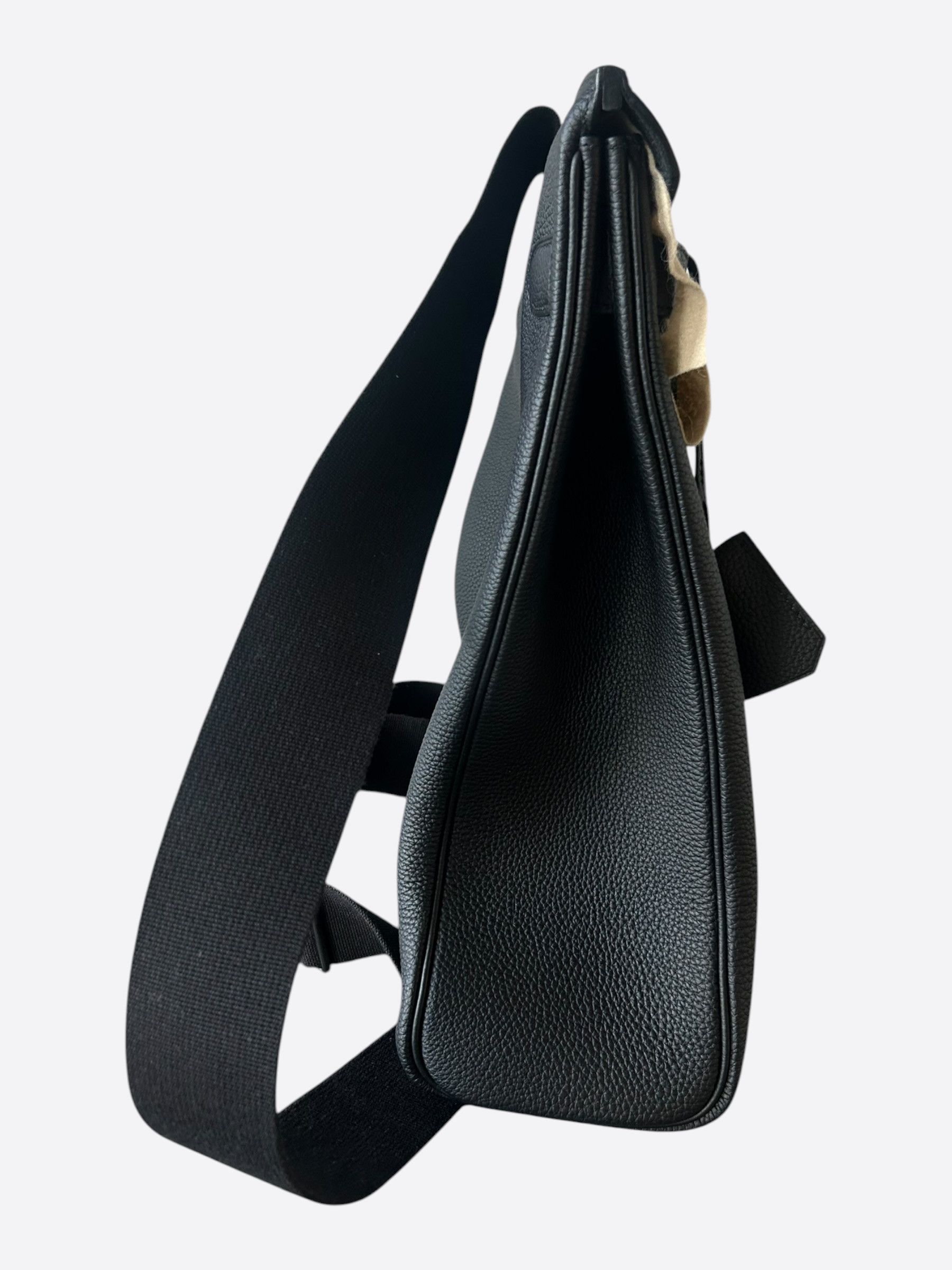 Hermes Hermes So Black Togo HAC A Dos GM Backpack Size ONE SIZE - 2 Thumbnail