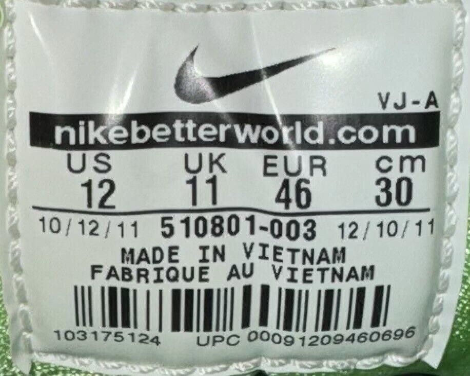 Nike Nike Air Huarache Grey Green White 510801-003 - Size 12 Size US 12 / EU 45 - 9 Thumbnail