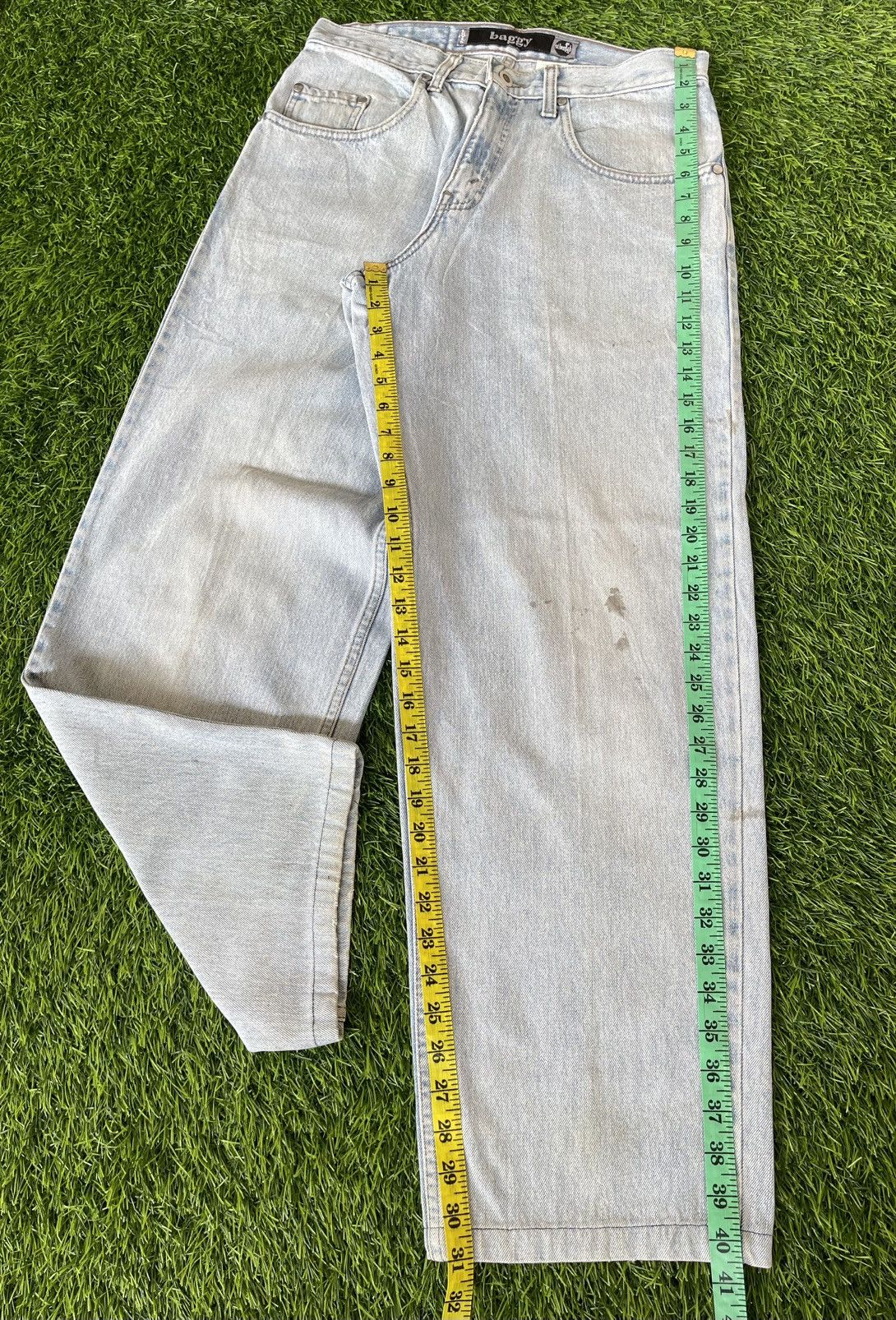 Levi's Vintage’90s🔥LEVI’S SILVERTAB🔥WASHED Denim BAGGY JEANS Size US 31 - 5 Thumbnail