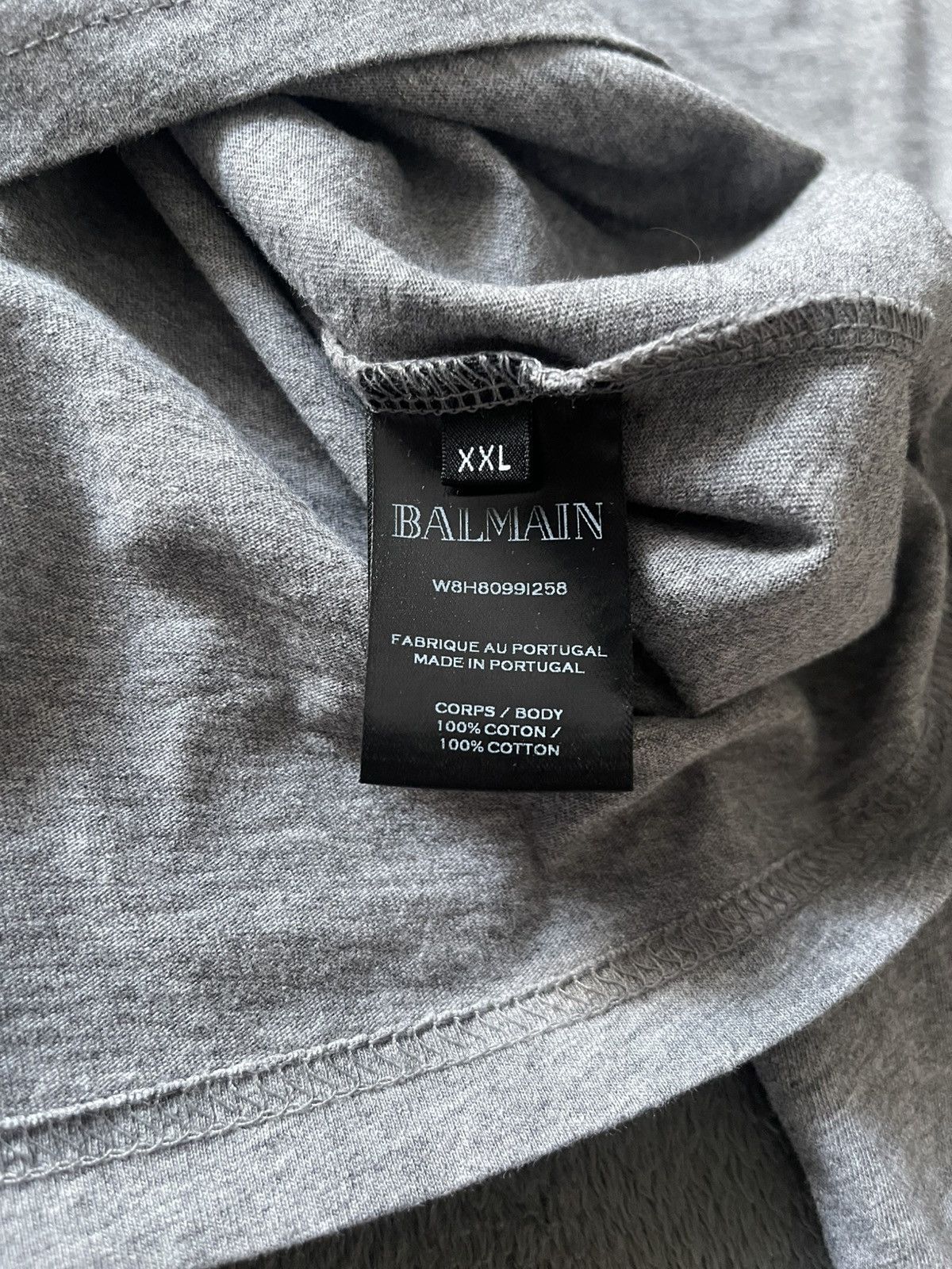 Balmain SS18 balmain paris basic hoodie Size US XXL / EU 58 / 5 - 4 Thumbnail