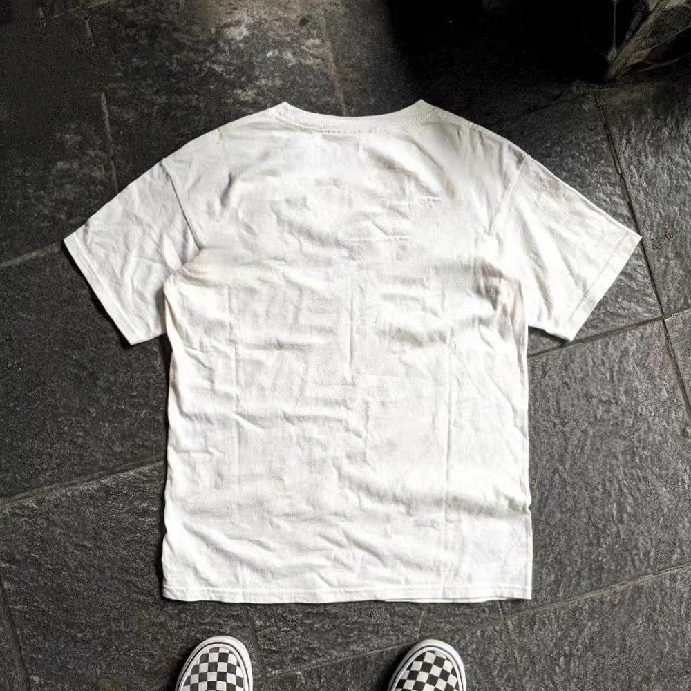 Japanese Brand × Vintage White washed retro rose print loose t-shirt Size US M / EU 48-50 / 2 - 2 Thumbnail
