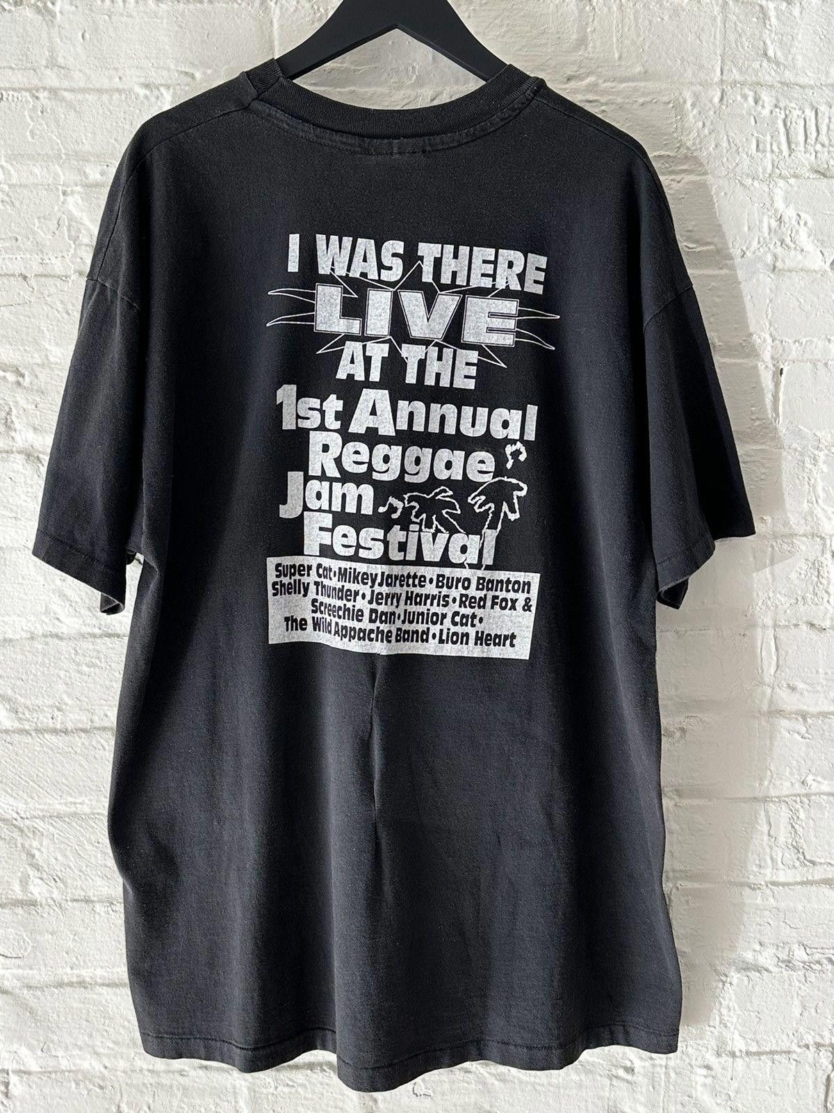 Vintage Vintage 1990’s Bob Marley 1st annual reggae festival tee Size US XL / EU 56 / 4 - 2 Thumbnail