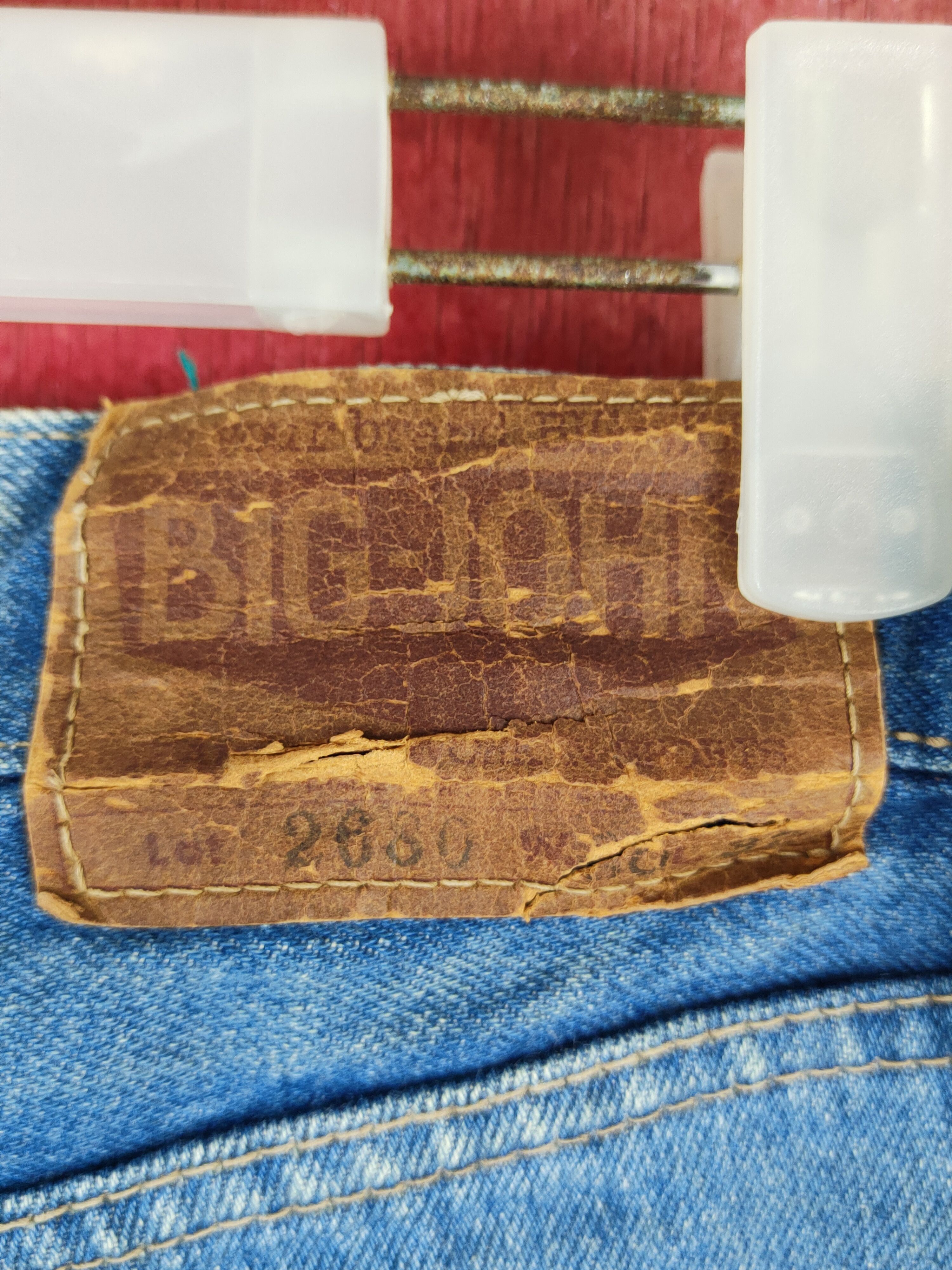 Big John Big John Blue Faded Distressed Ripped Jeans #S2209 Size US 29 - 10 Thumbnail