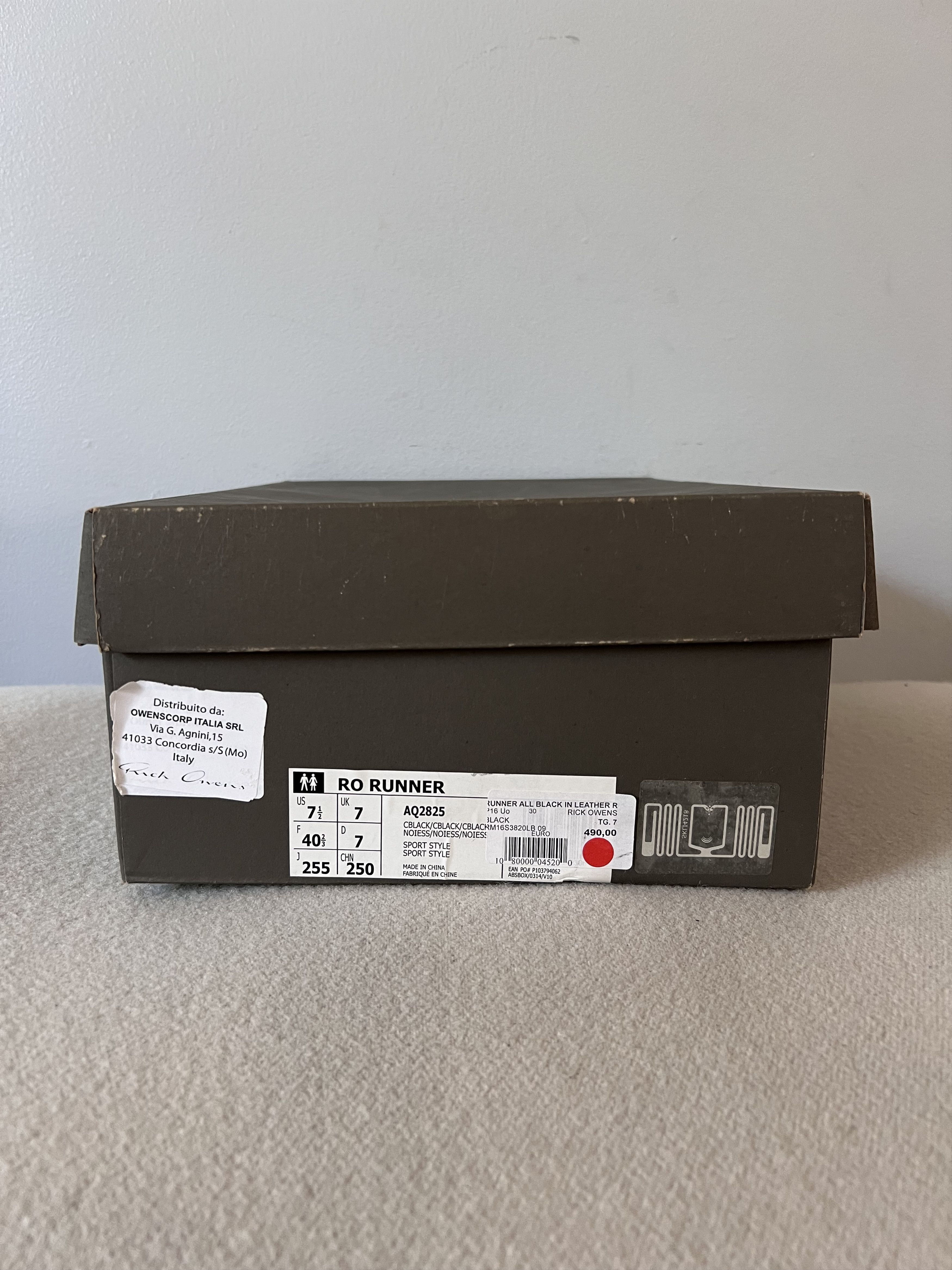 Adidas × Rick Owens Rick Owens Adidas RO Runner in Black Leather Size US 7.5 / EU 40-41 - 8 Thumbnail