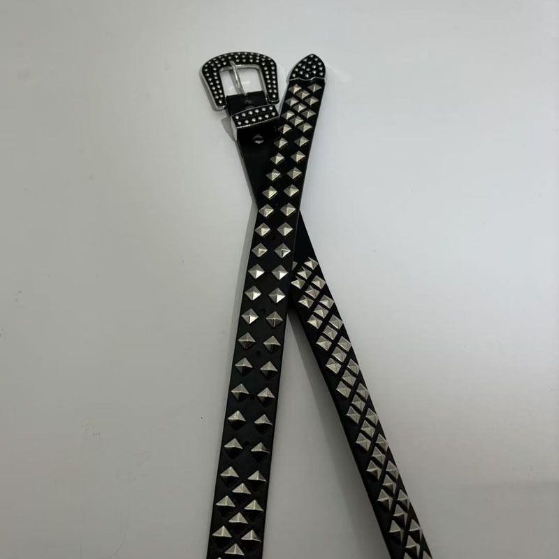 Japanese Brand Rivet studded belt Size ONE SIZE - 4 Thumbnail