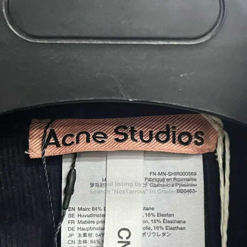 Acne Studios Acne Studios Black solid single-breasted pointed collar po Size US L / EU 52-54 / 3 - 3 Thumbnail
