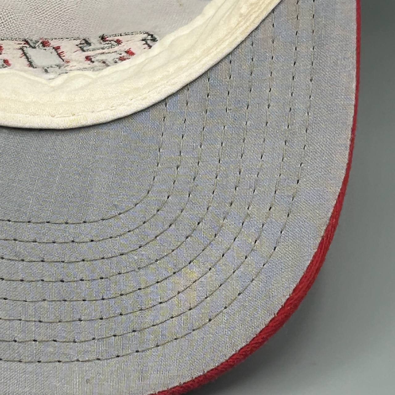 Drew Pearson Vintage Miami Heat Hat Men White Red NBA Snap Back Cap Size ONE SIZE - 3 Thumbnail