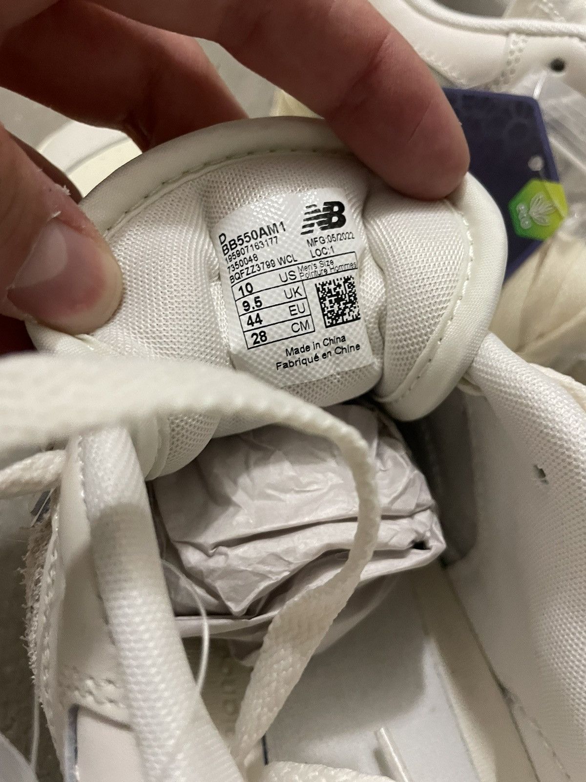 Aime Leon Dore × New Balance ALD x NB550 White Beige Suede [NOS] Size US 10 / EU 43 - 4 Thumbnail
