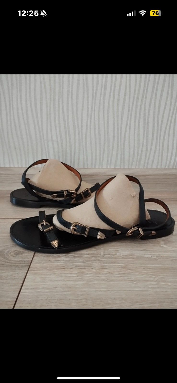 Sezane Sezane Les Souliers Sandals premium roman size 39 Size US 9 / IT 39 - 1 Thumbnail
