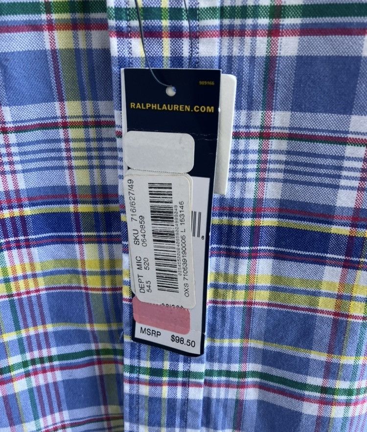 Ralph Lauren Ralph Lauren Plaid Long Sleeve Button Up Shirt NEW Polo Size US L / EU 52-54 / 3 - 6 Thumbnail