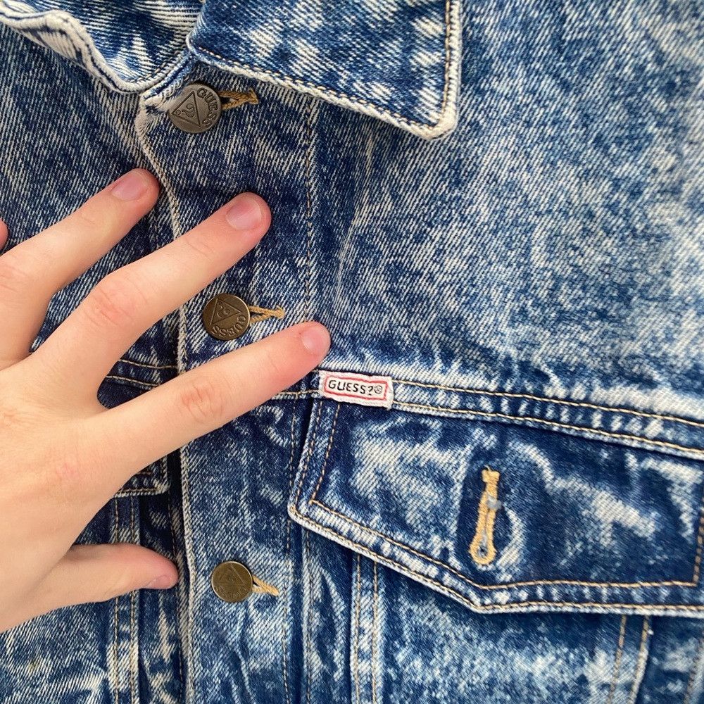 Guess × Vintage Vintage 1986 Georges Marciano For Guess Denim Jacket Men's Size US M / EU 48-50 / 2 - 7 Thumbnail