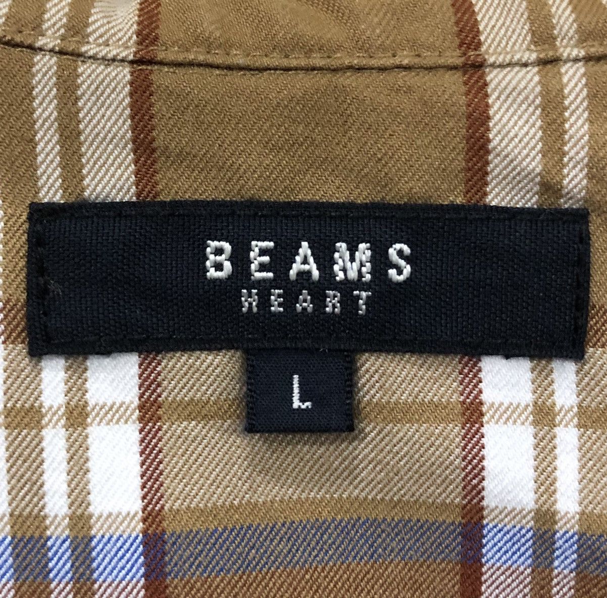 Beams Plus Beams Heart Checked Pattern Button Snap Hoodie Jacket Size US L / EU 52-54 / 3 - 12 Thumbnail