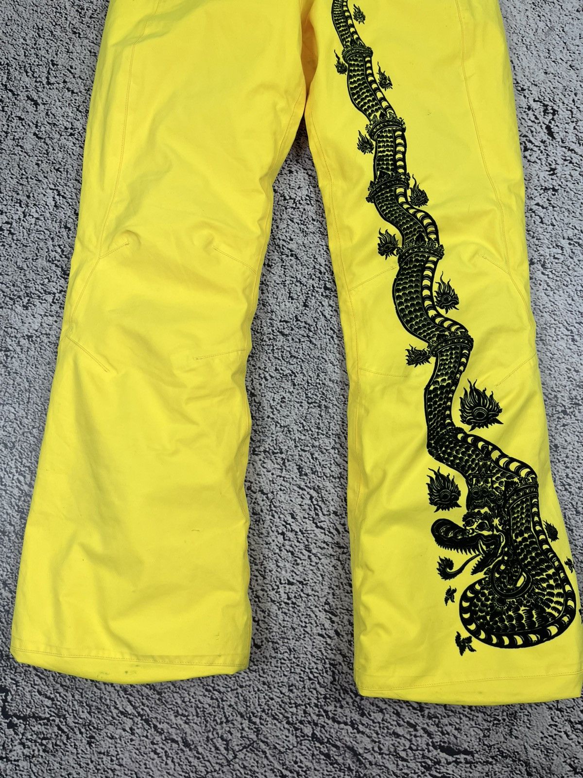 Jean Charles De Castelbajac Rossignol x JC de Castelbajac Gore Tex Dragon Ski Pants Size 30" / US 8 / IT 44 - 2 Thumbnail