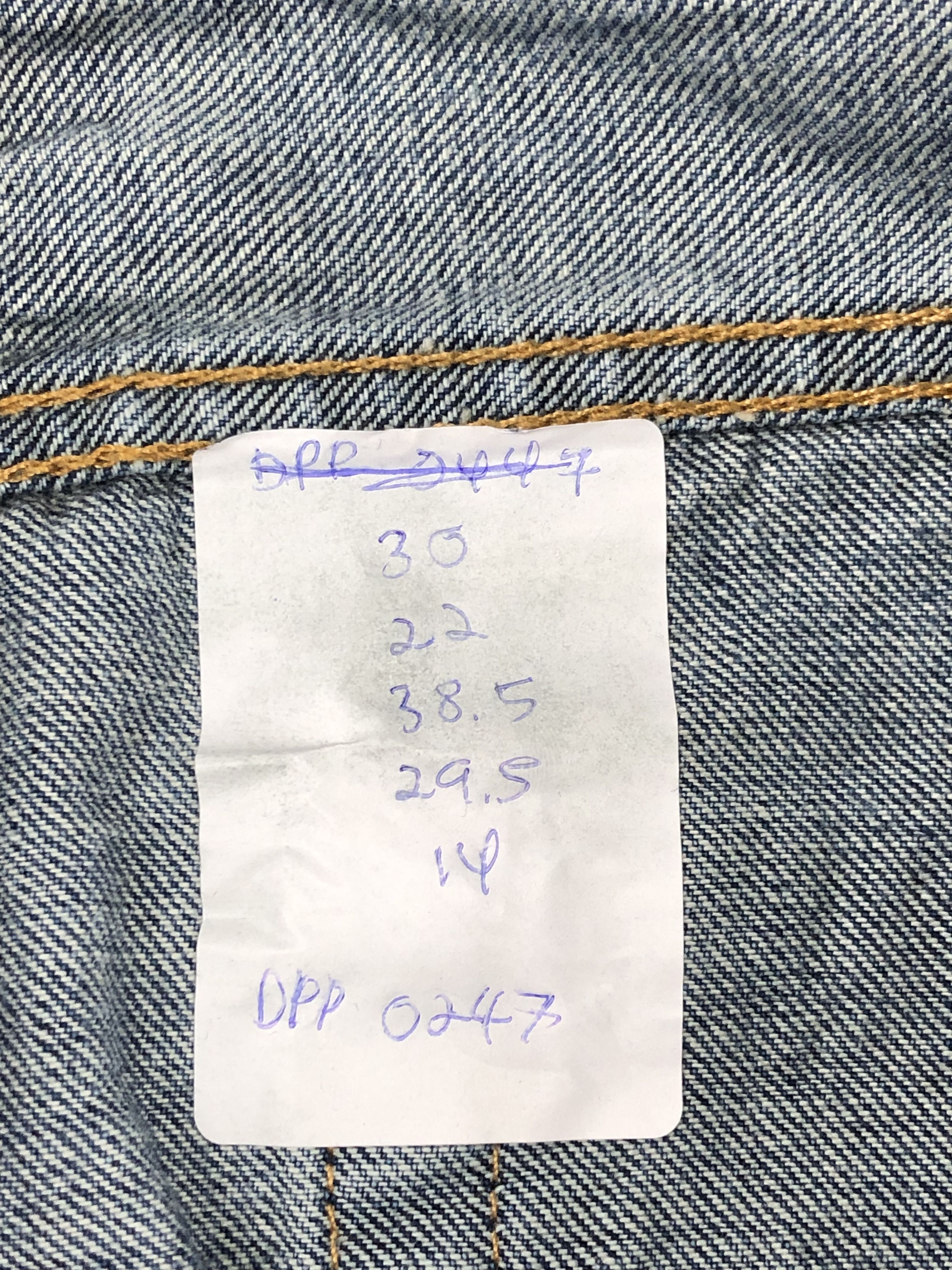 Levi's Distressed Vintage Levis 511 Faded Blue Jeans DPP0247 Size US 30 / EU 46 - 13 Thumbnail