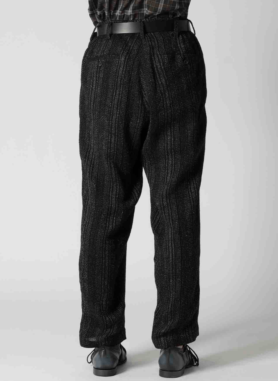 Yohji Yamamoto Yohji Yamamoto Pour Homme - Stripe pattern coin pocket Pants Size US 30 / EU 46 - 5 Thumbnail