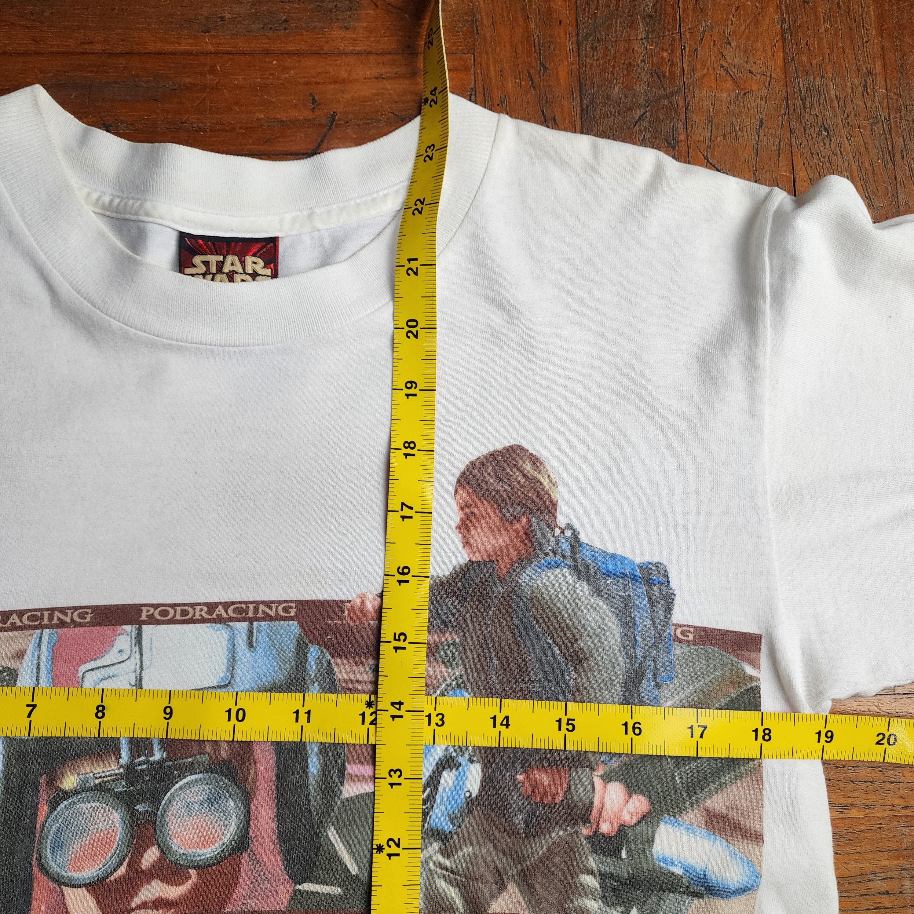 Star Wars × Vintage Vintage Star Wars Anakin Skywalker PodRacing Shirt Tee Size US S / EU 44-46 / 1 - 9 Thumbnail
