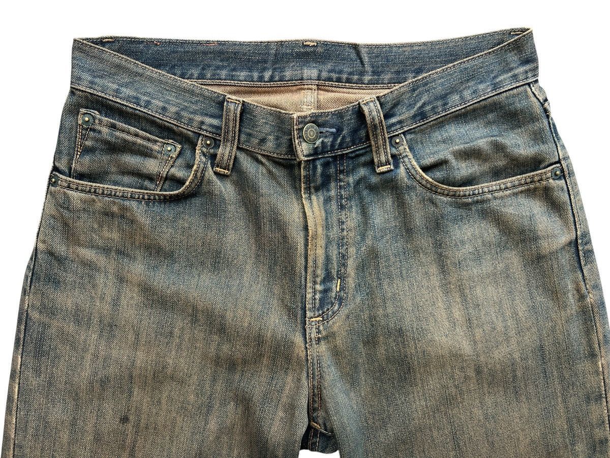 Edwin Vintage Edwin Distressed Mudwash Denim Jeans 33x34 Size US 33 - 6 Thumbnail
