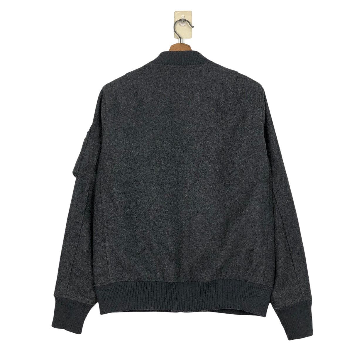Japanese Brand 📌Vintage Wool Bomber Jacket Urban Research Issey Miyake Size US M / EU 48-50 / 2 - 9 Thumbnail