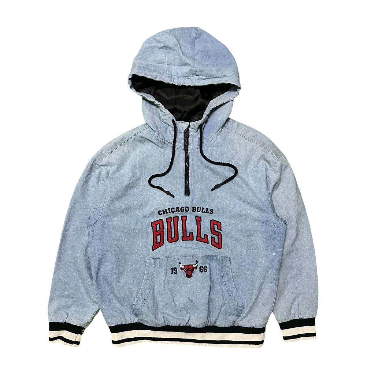 NBA NBA Chicago bulls half zipper jacket hoodie Size US S / EU 44-46 / 1 - 1 Thumbnail