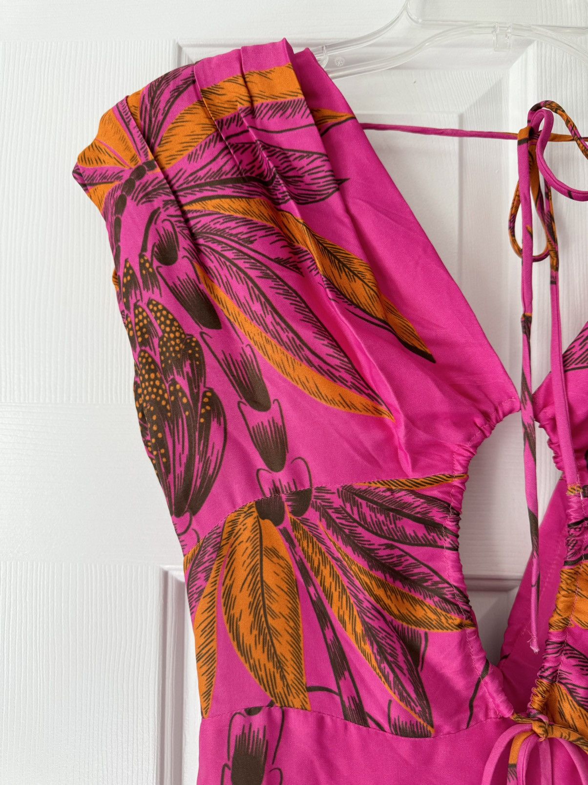 Farm Rio Farm Rio Beach Forest Viscose Maxi Dress, Size XS Size XS / US 0-2 / IT 36-38 - 13 Thumbnail