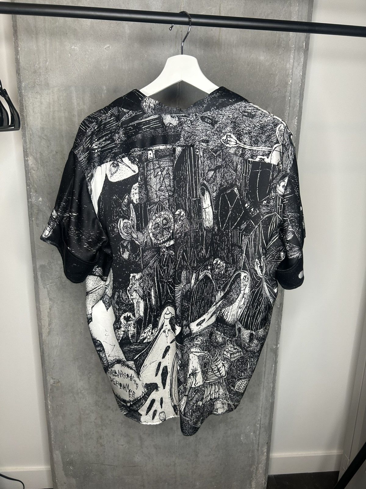 Enfants Riches Deprimes Rudimentary Peni Death Church silk shirt GRAIL Size US M / EU 48-50 / 2 - 2 Thumbnail