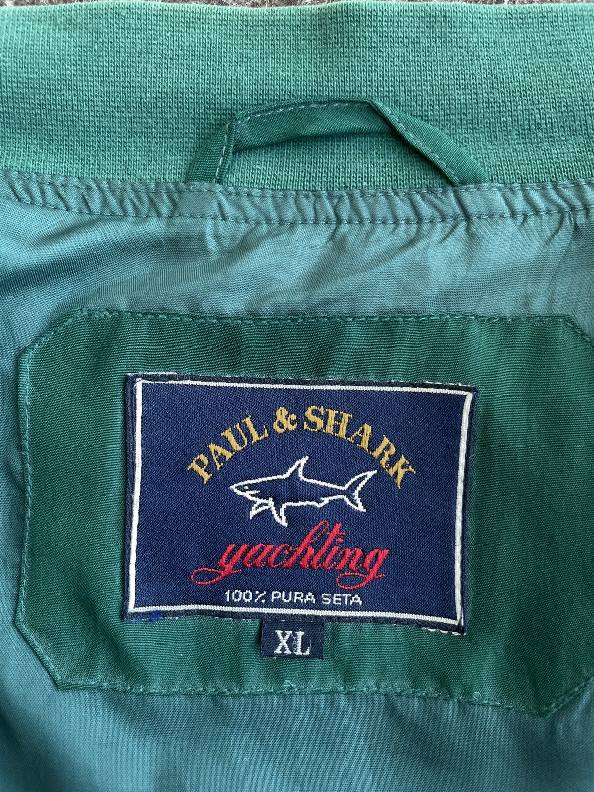 Paul & Shark Paul & Shark Yachting Silk Bomber Jacket Size US XL / EU 56 / 4 - 7 Thumbnail