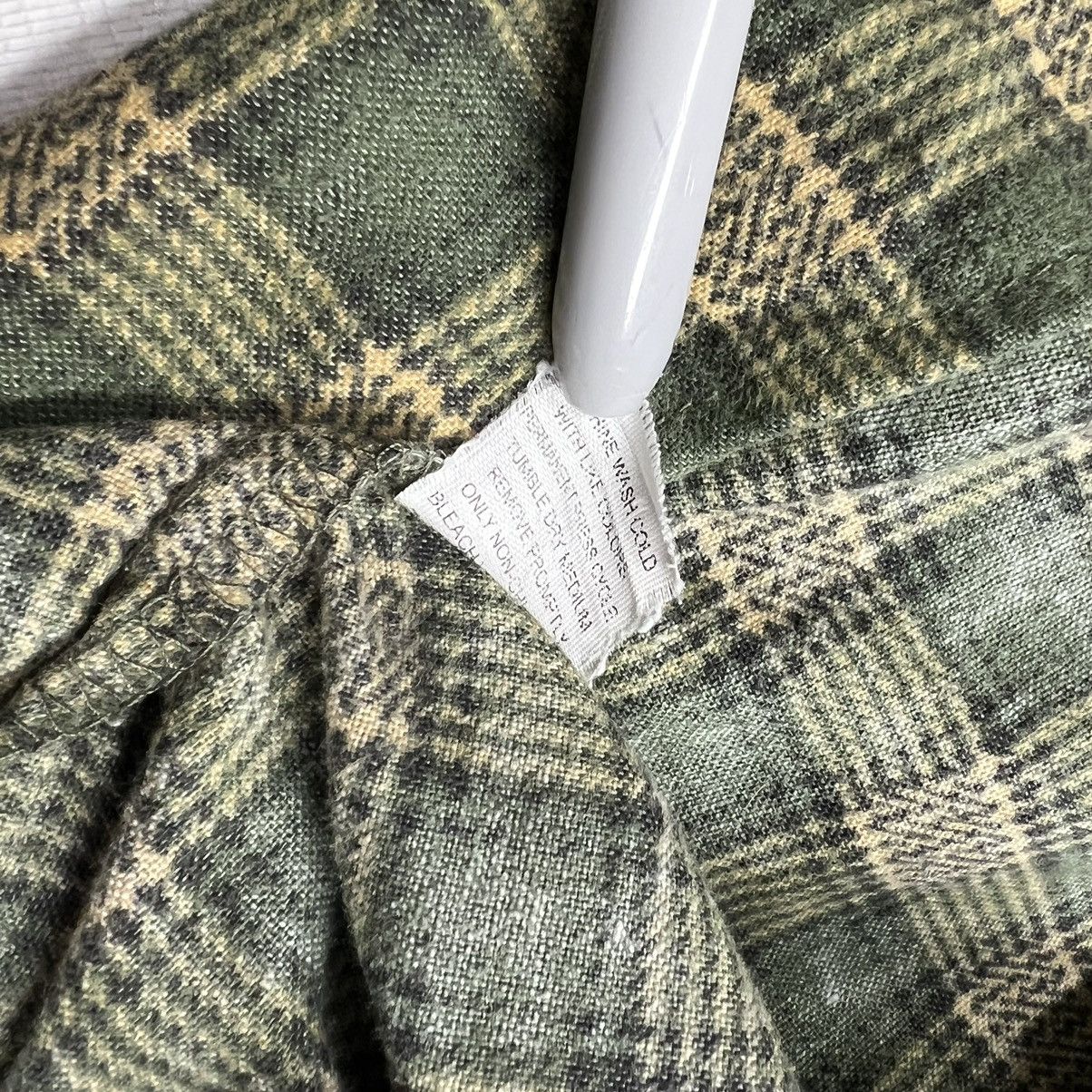 Haband × Vintage VTG Haband Flannel Shirt Green Plaid Button Up Pearl Snap Size US L / EU 52-54 / 3 - 10 Thumbnail