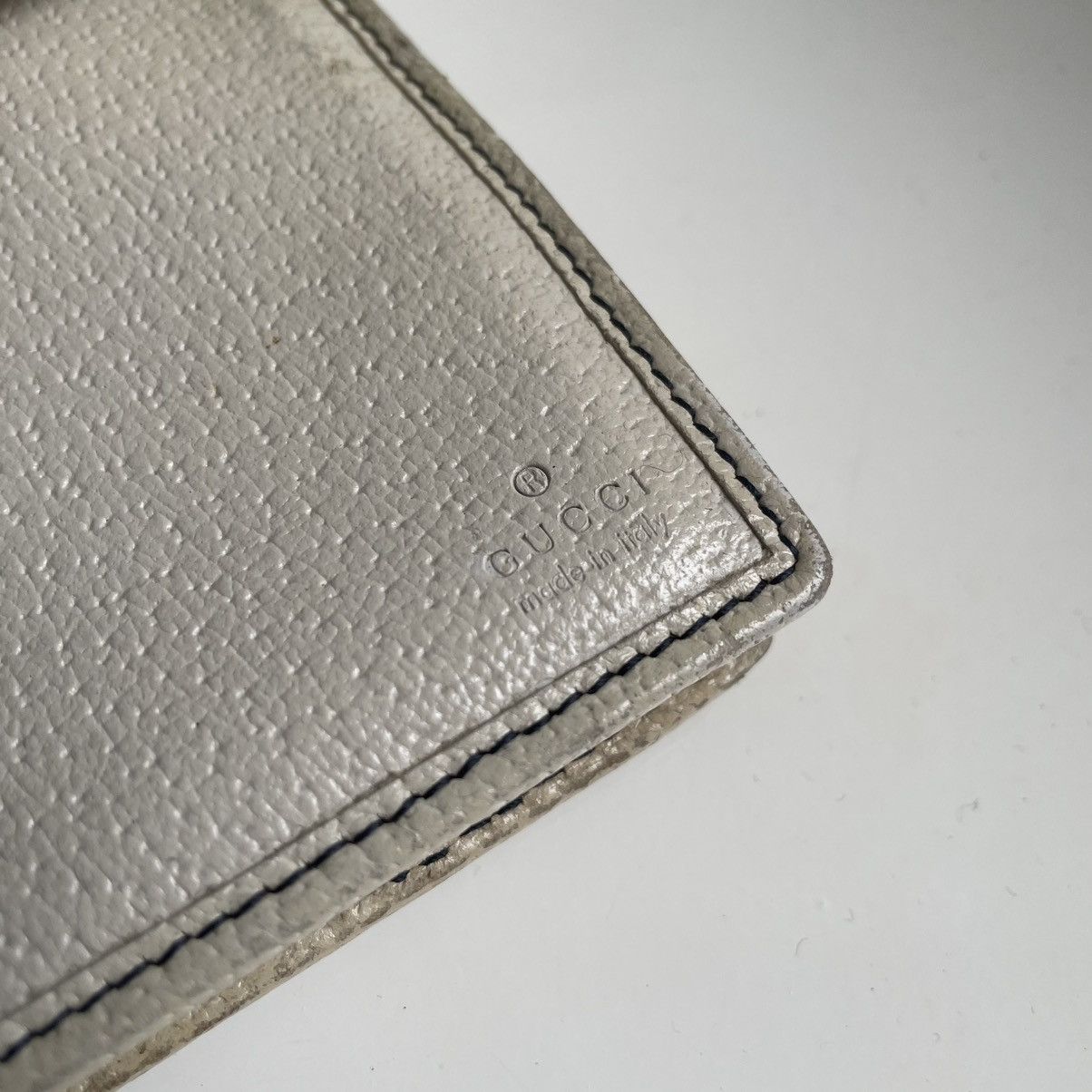 Gucci Vintage Gucci Denim Blue Wallet Size ONE SIZE - 5 Thumbnail
