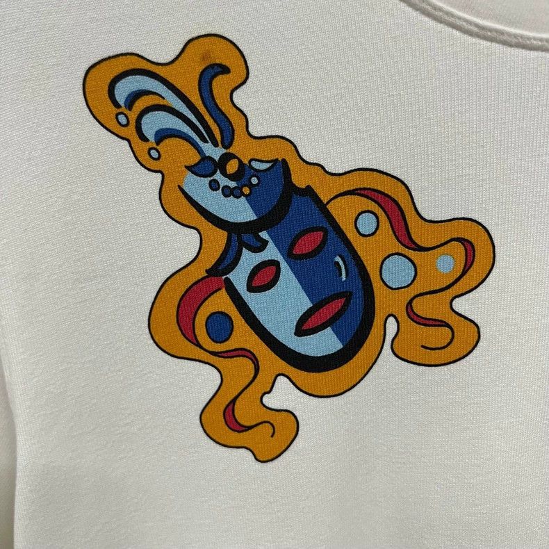 Loewe LOEWE White hoodie Size L / US 10 / IT 46 - 3 Thumbnail
