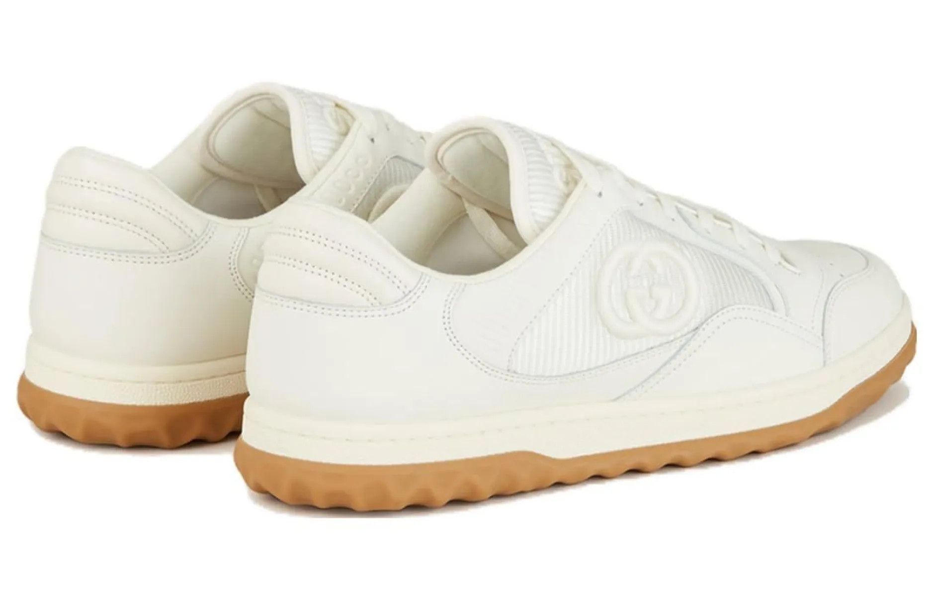 Gucci o1s1wg110125 MAC80 Low-Top Sneakers in White Size US 8.5 / IT 38.5 - 3 Thumbnail
