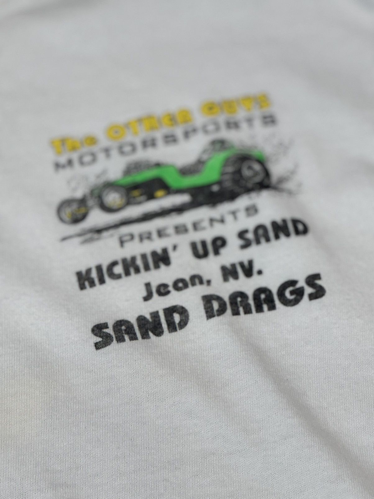 Vintage Bad Ass Vintage Tee RACING HANDPULLED GEM Size US L / EU 52-54 / 3 - 6 Thumbnail