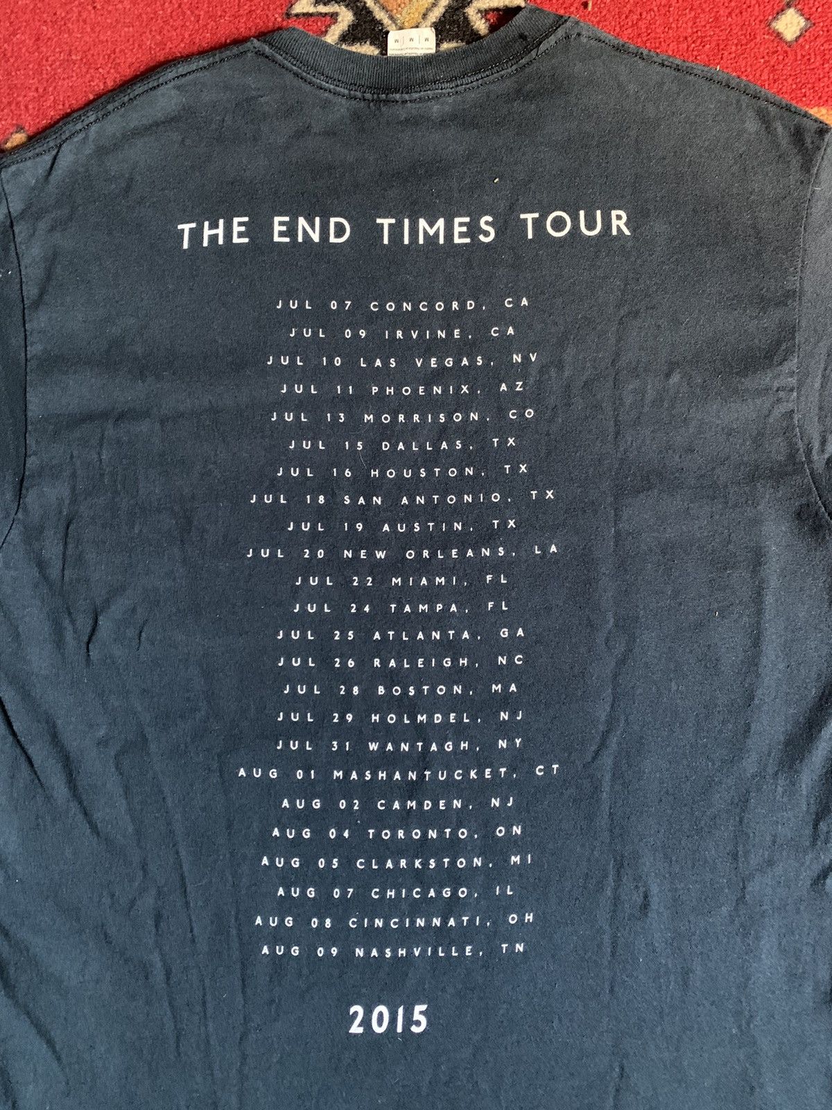 Band Tees Marylin Manson The End Times Tour Size US M / EU 48-50 / 2 - 4 Thumbnail