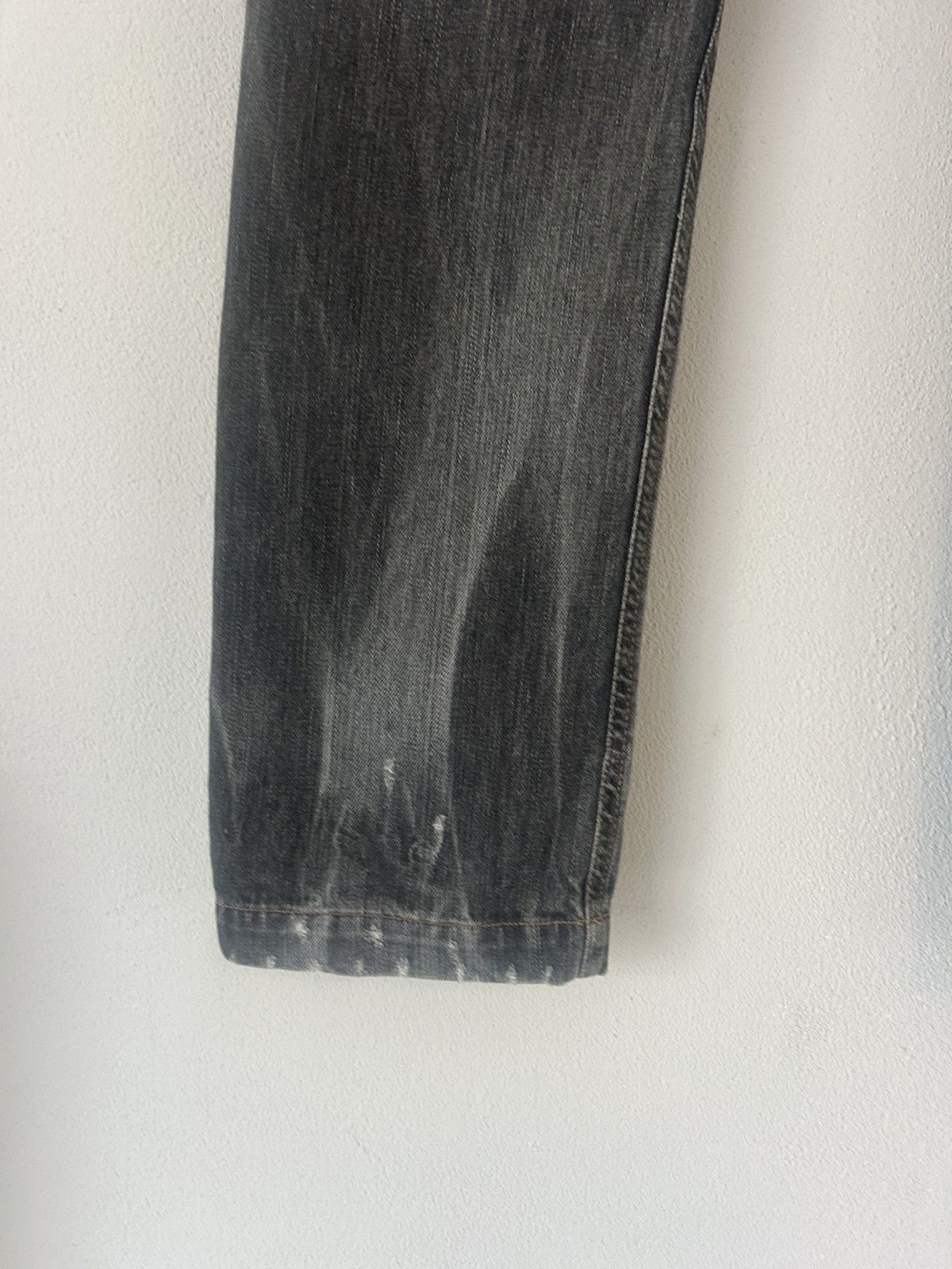 Dolce & Gabbana Distressed Black Wash Denim Jeans Size US 34 / EU 50 - 13 Thumbnail