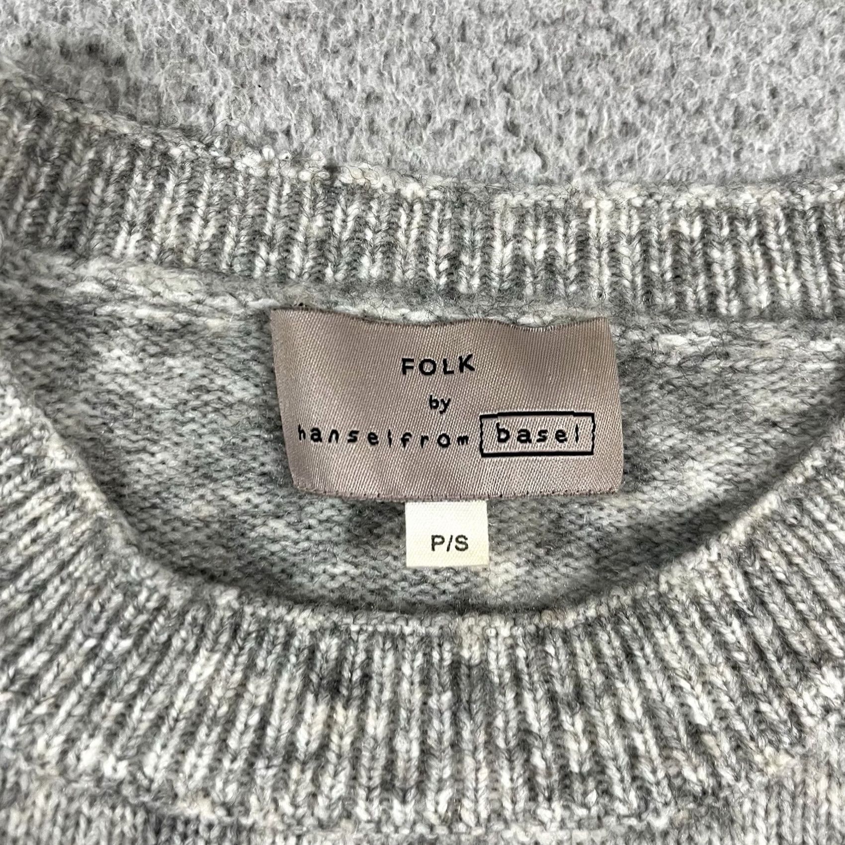 Anthropologie Anthropologie Folk Sweater Womens S Gray Wool Pullover Crew Neck Long Sleeve Bohemian Bird Logo All Seasons Fall Winter Mens Womens Boys Girls Size S / US 4 / IT 40 - 5 Thumbnail