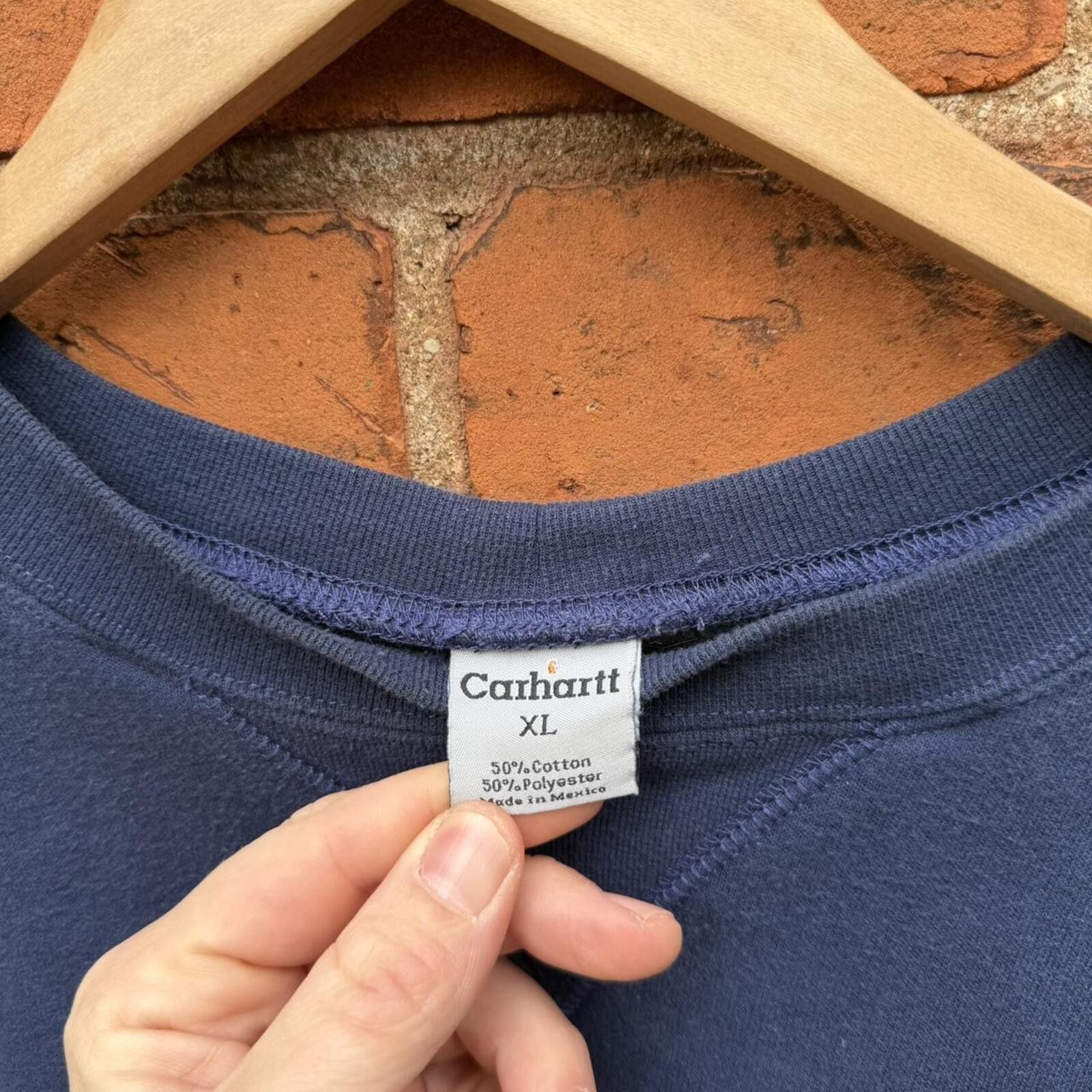 Carhartt Vintage carhartt crewneck sweatshirt 00s XL Size US XL / EU 56 / 4 - 7 Thumbnail