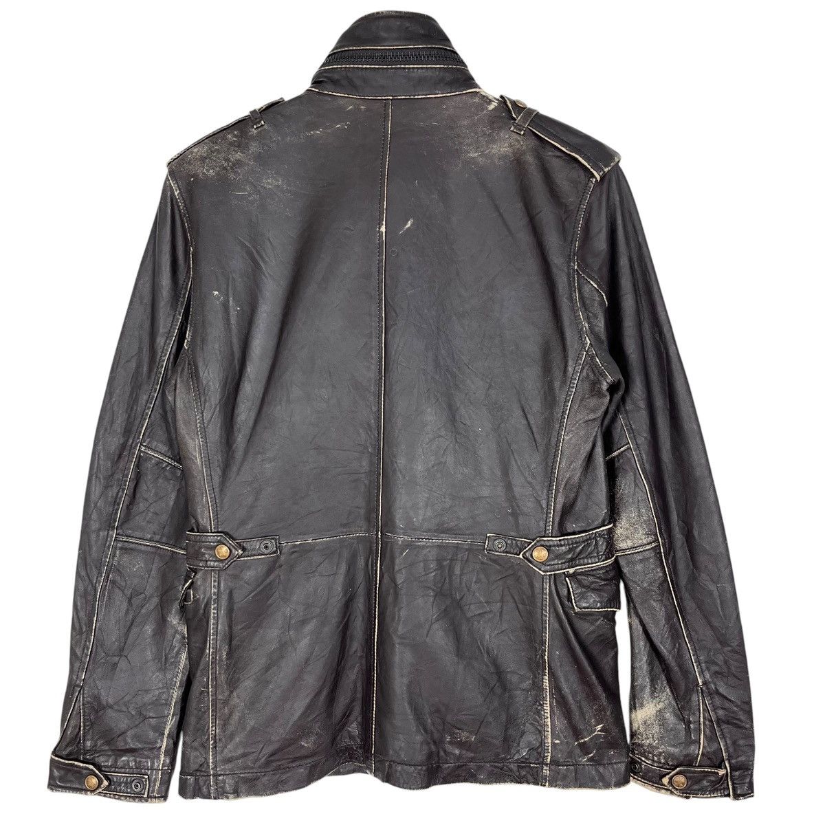 Avirex Avirex Varsity Leather Jacket Size M / US 6-8 / IT 42-44 - 9 Thumbnail