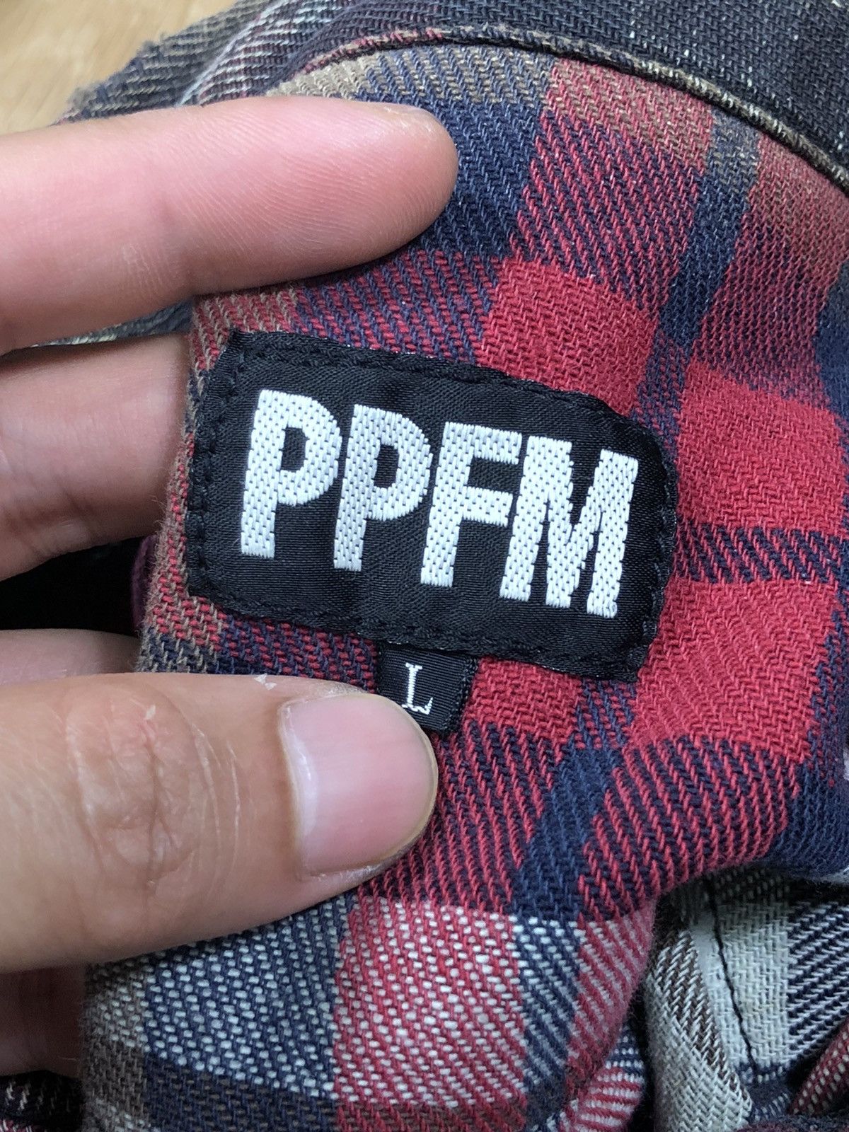 PPFM RARE🔥PPFM WESTERN PUNK CARGO BUTTON FLANNEL SHIRT JACKET Size US M / EU 48-50 / 2 - 13 Thumbnail