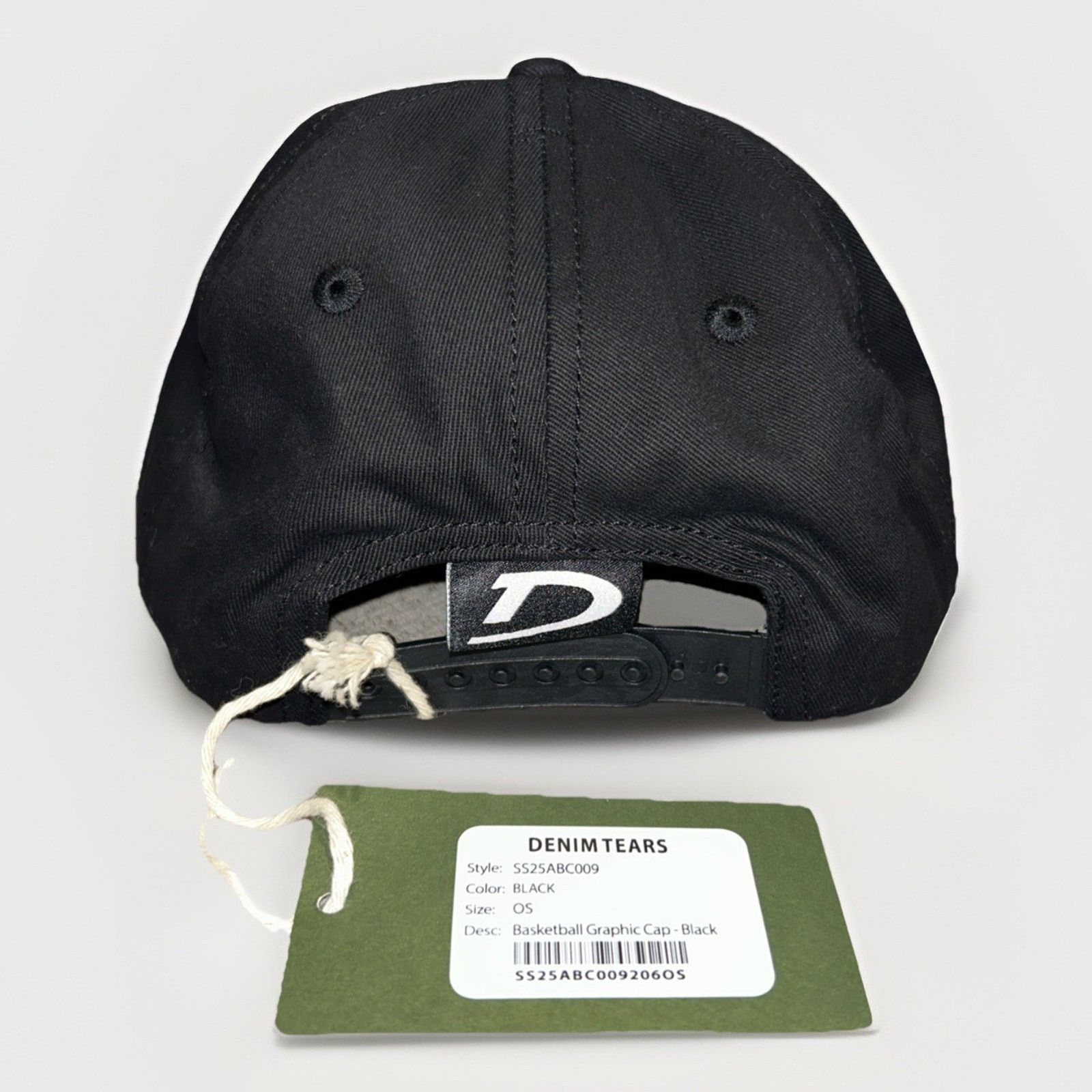 DENIM TEARS Denim Tears Deflated Basketball Cap SnapBack- Retail $129 Size ONE SIZE - 4 Thumbnail