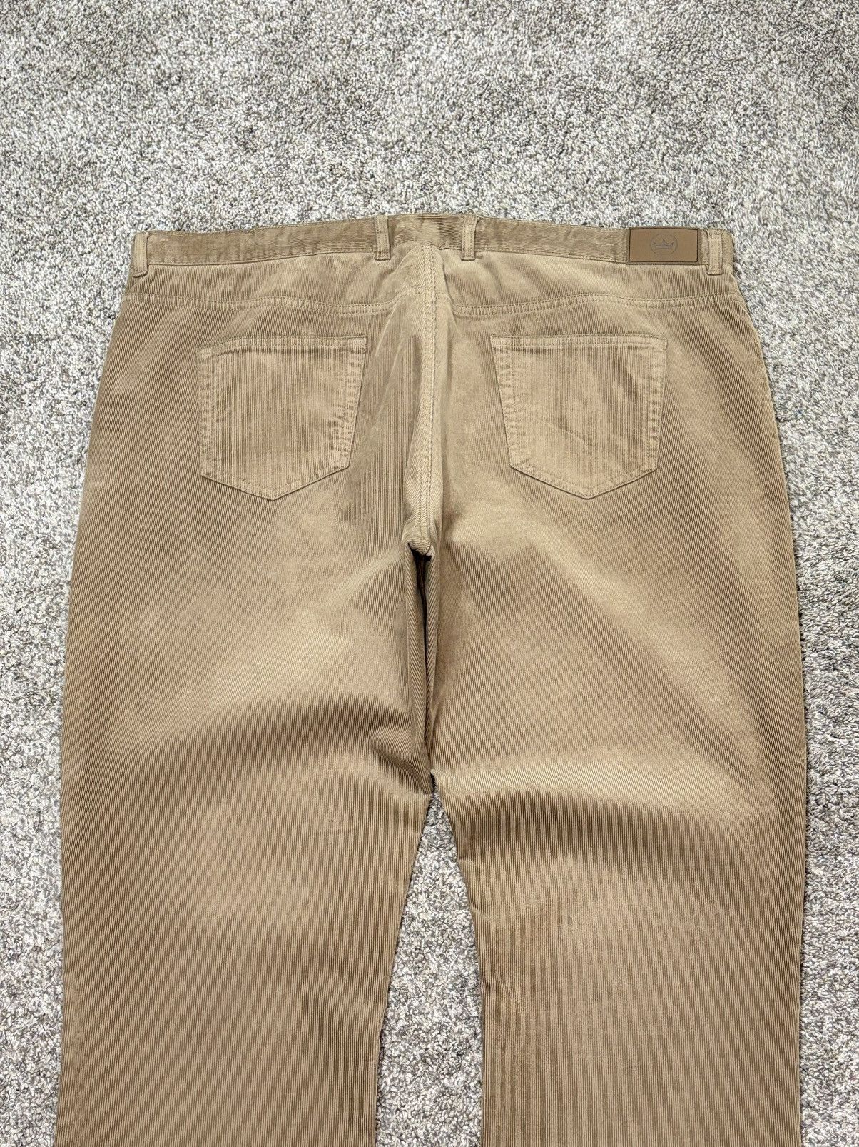Peter Millar Peter Millar Beige Pants Men 42 Ivory Superior Soft Corduroy Size US 42 / EU 58 - 3 Thumbnail