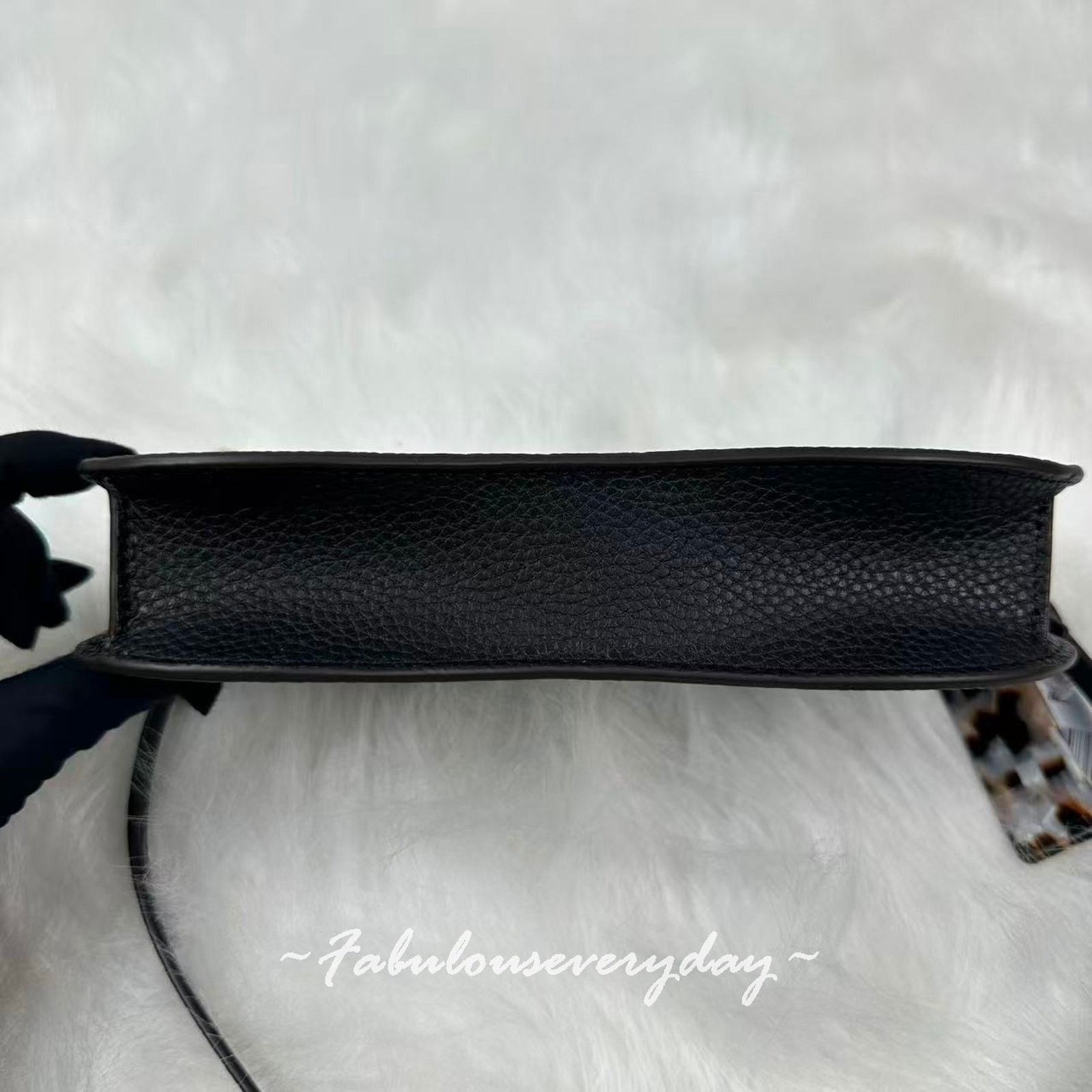 Coach COACH Small Wavy Shoulder Coachtopia Leather Silver Black Size ONE SIZE - 6 Thumbnail