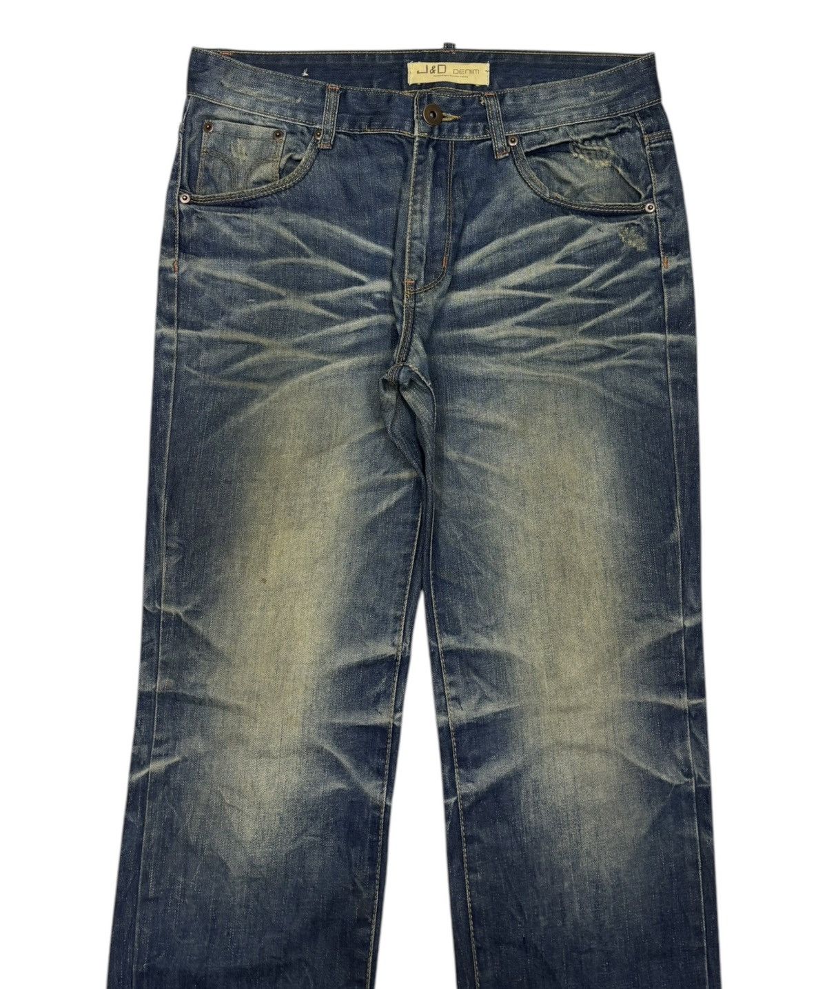 Hysteric Glamour × Junya Watanabe Vintage Clawmark Denim Junya Watanabe Style Lgb Baggy Jeans Size US 32 / EU 48 - 5 Thumbnail